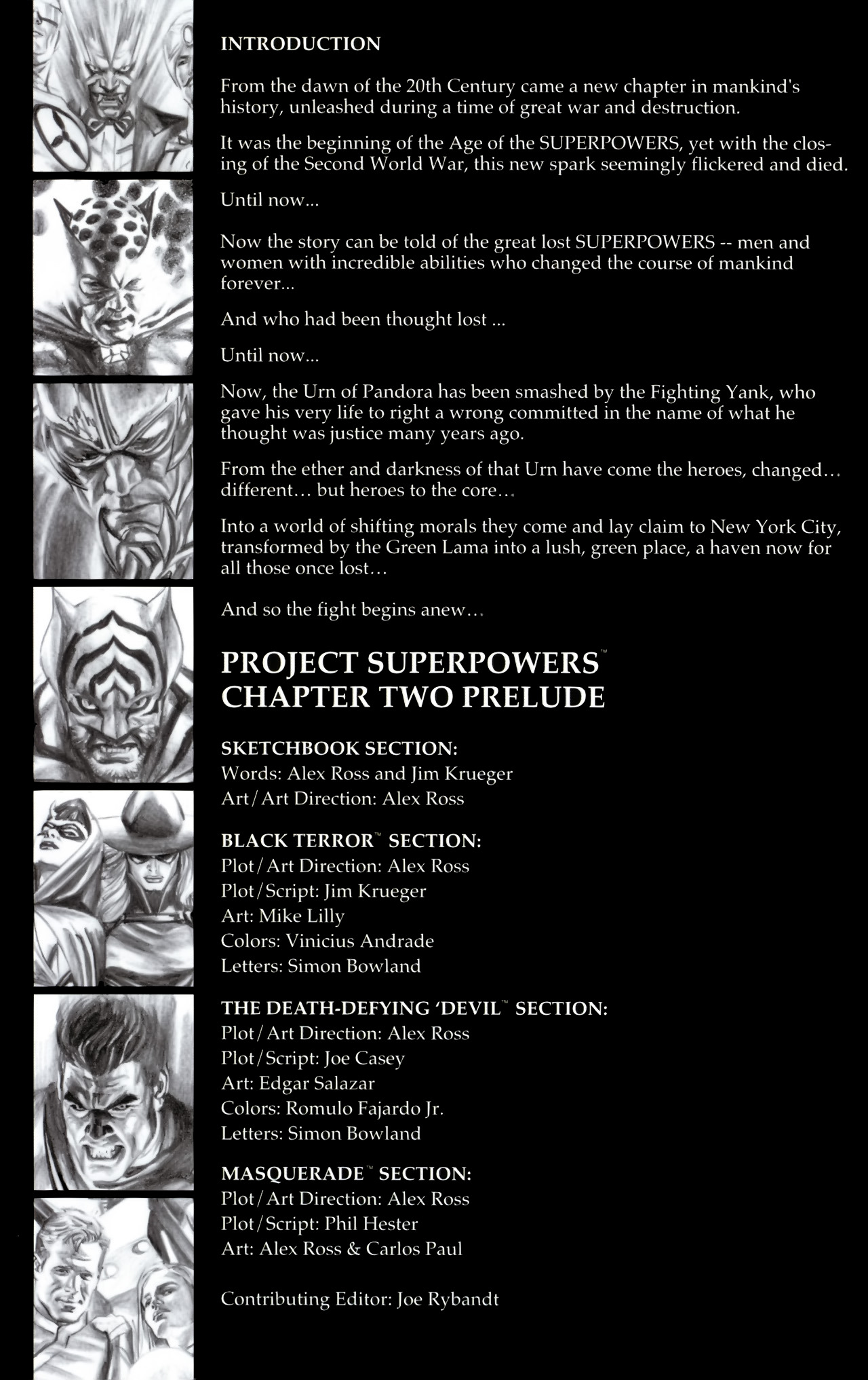 Read online Project Superpowers: Chapter Two Prelude comic -  Issue # Full - 2