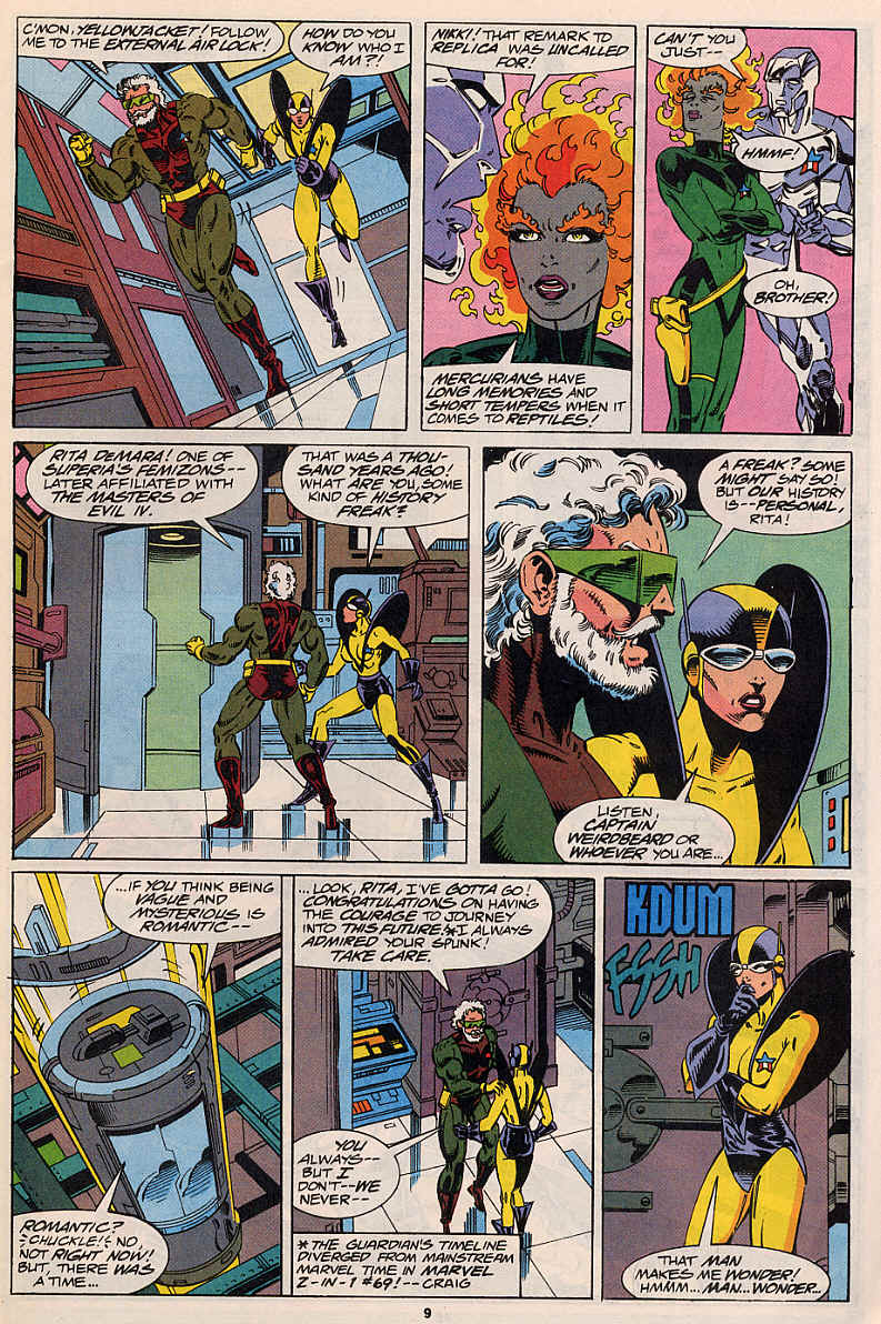 Read online Guardians of the Galaxy (1990) comic -  Issue #36 - 8
