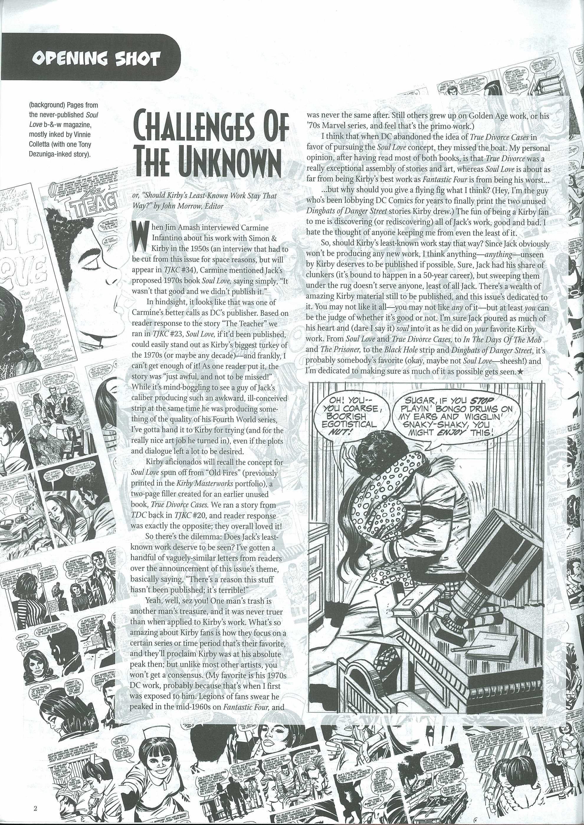 Read online The Jack Kirby Collector comic -  Issue #32 - 4