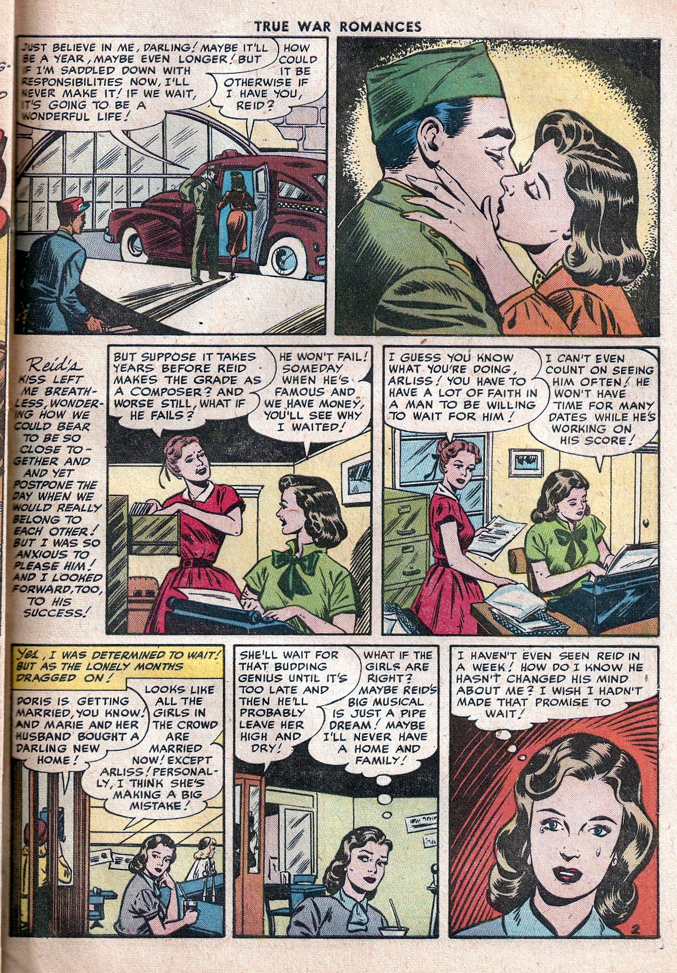 Read online True War Romances comic -  Issue #20 - 29