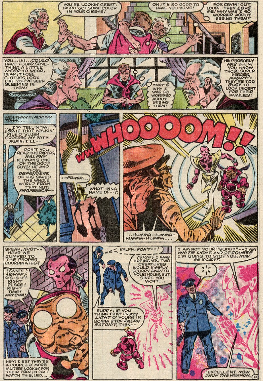 Read online Iceman (1984) comic -  Issue #1 - 14