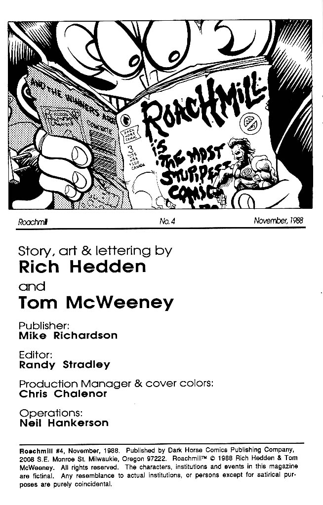 Read online Roachmill comic -  Issue #4 - 3