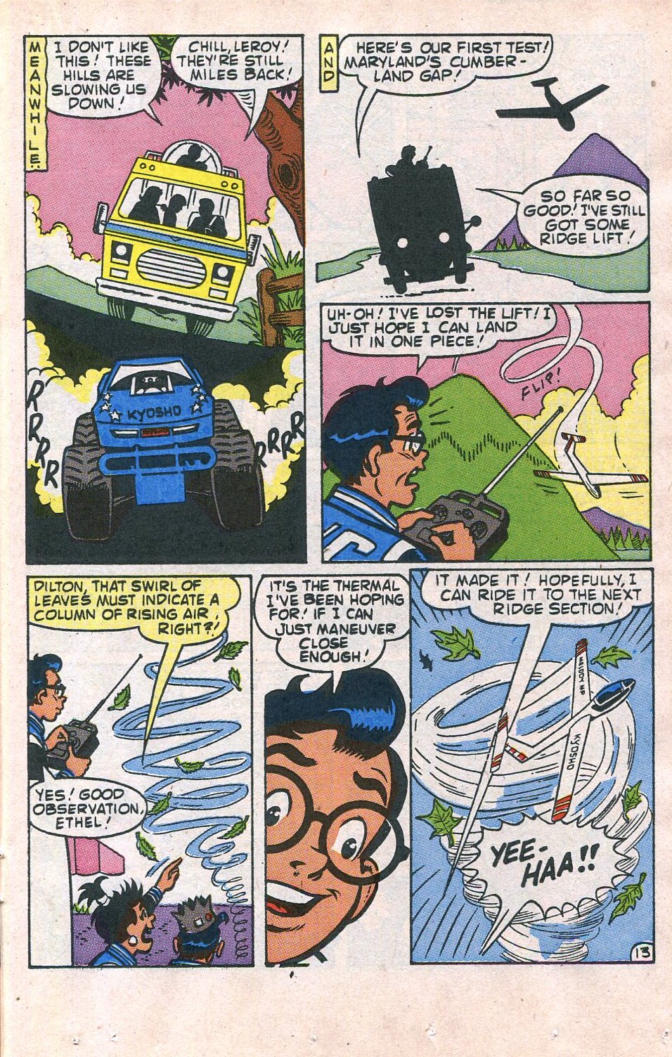 Read online Archie's R/C Racers comic -  Issue #4 - 21