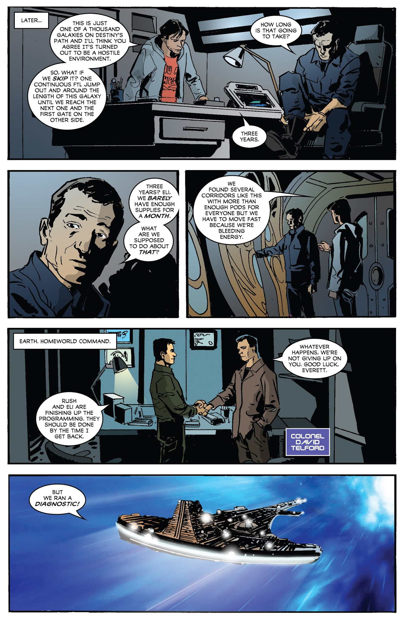 Read online Stargate Universe: Back To Destiny comic -  Issue #1 - 4