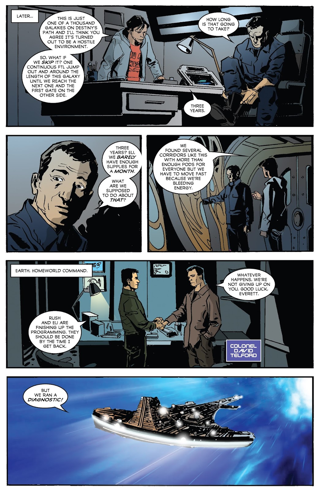 Stargate Universe: Back To Destiny issue 1 - Page 4