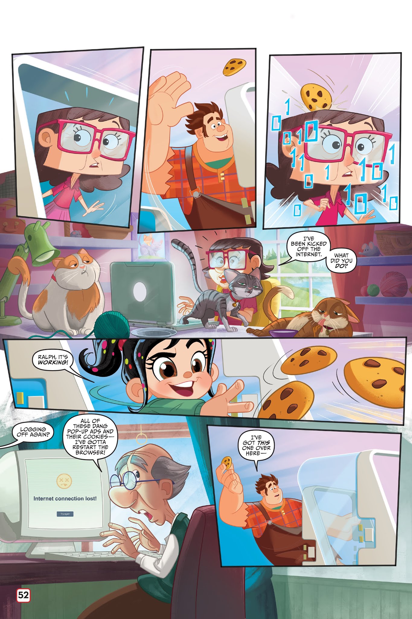 Read online Disney Ralph Breaks the Internet: Click Start- Select-Your-Story Adventure comic -  Issue # Full - 49
