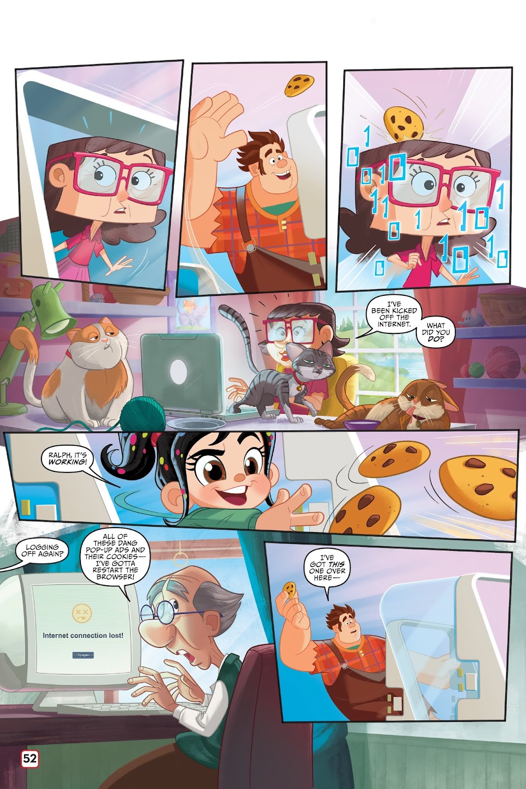 Disney Ralph Breaks the Internet: Click Start- Select-Your-Story Adventure issue Full - Page 49