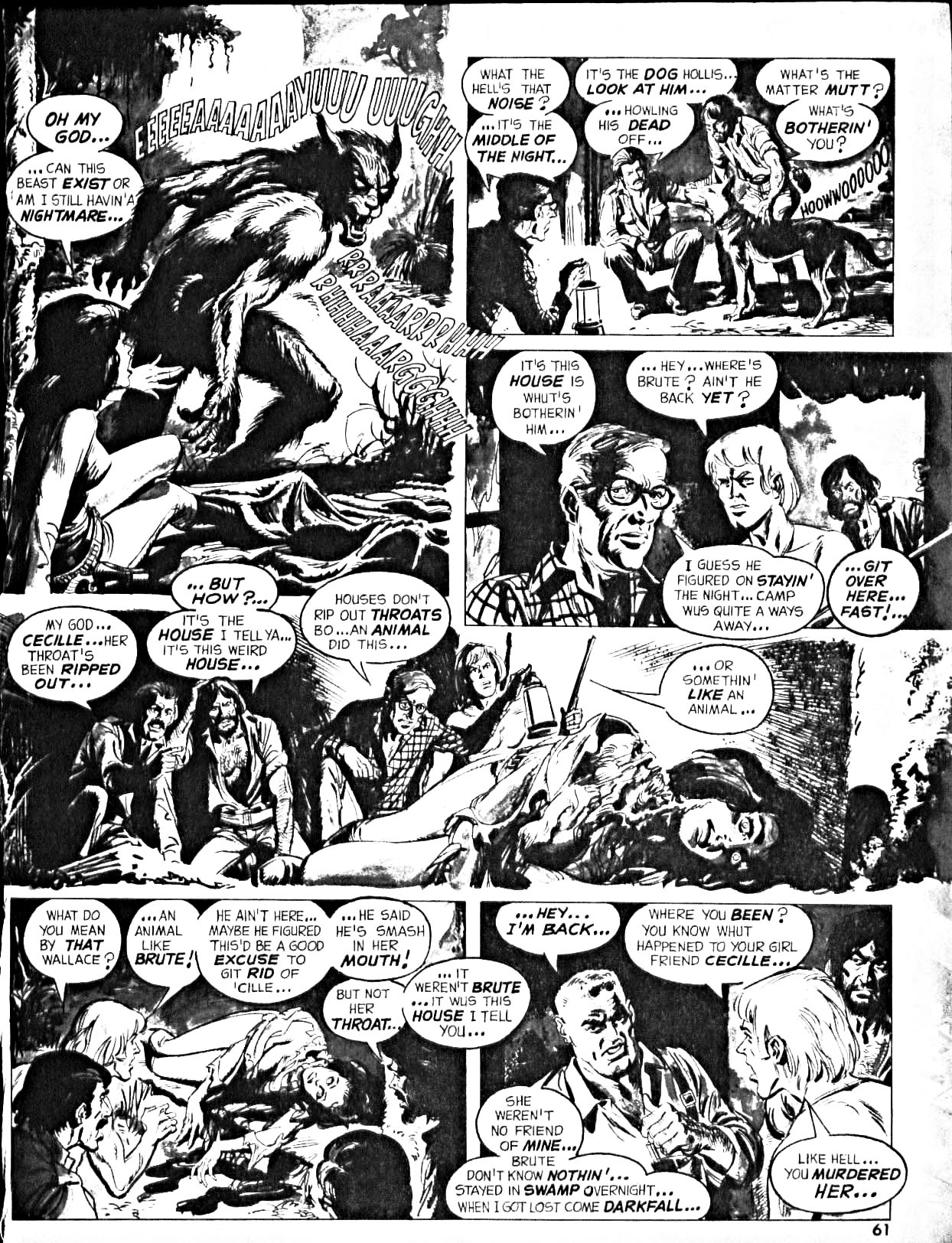 Read online Nightmare (1970) comic -  Issue #9 - 61