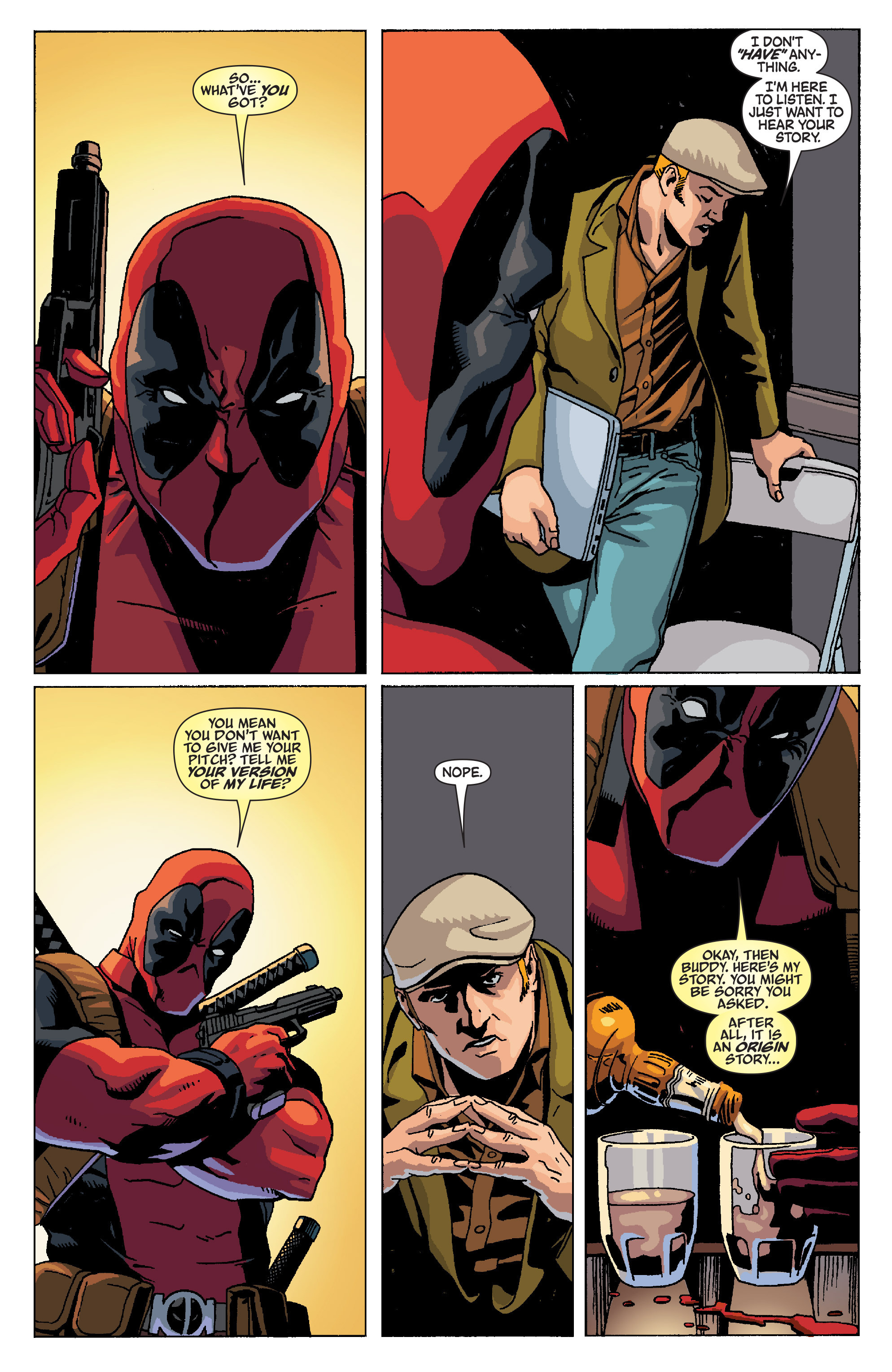 Read online X-Men Origins: Deadpool comic - Issue # Full