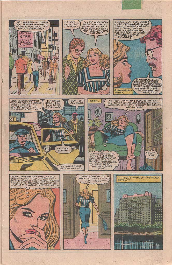 Read online Dazzler (1981) comic -  Issue #22 - 14