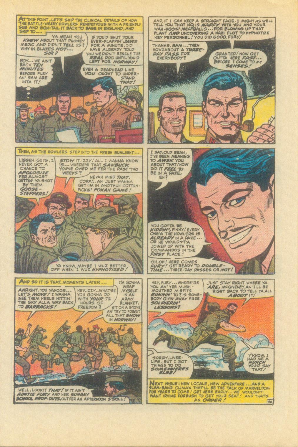 Read online Sgt. Fury comic -  Issue #93 - 32