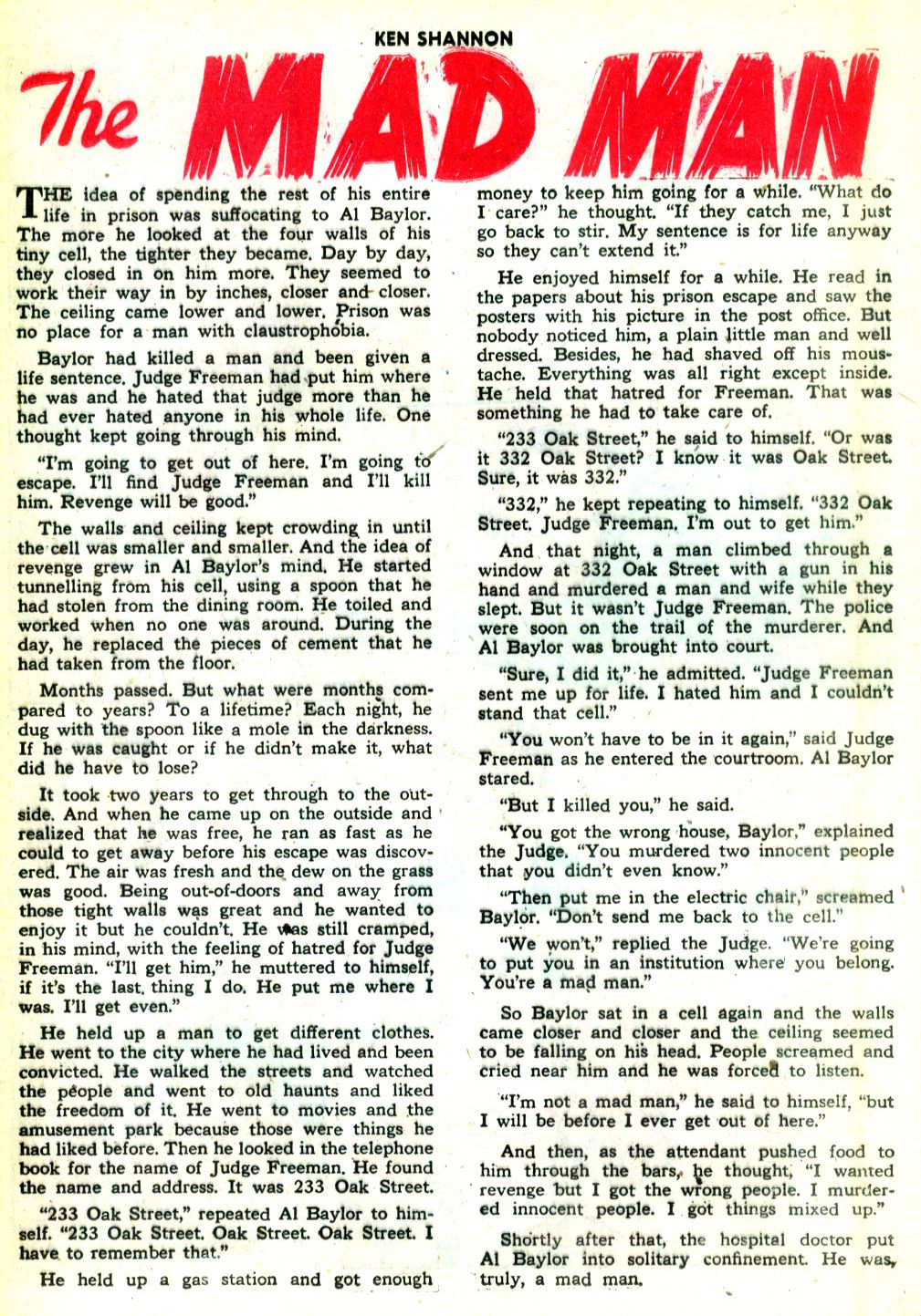 Read online Ken Shannon comic -  Issue #5 - 25