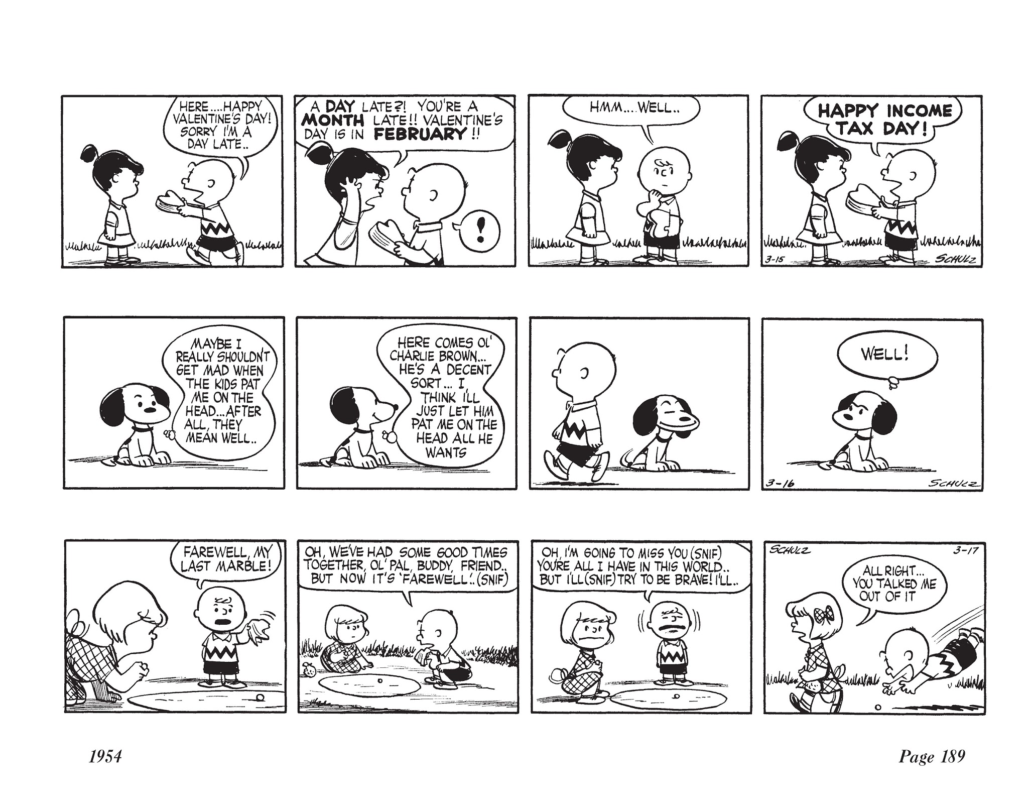 Read online The Complete Peanuts comic -  Issue # TPB 2 - 203