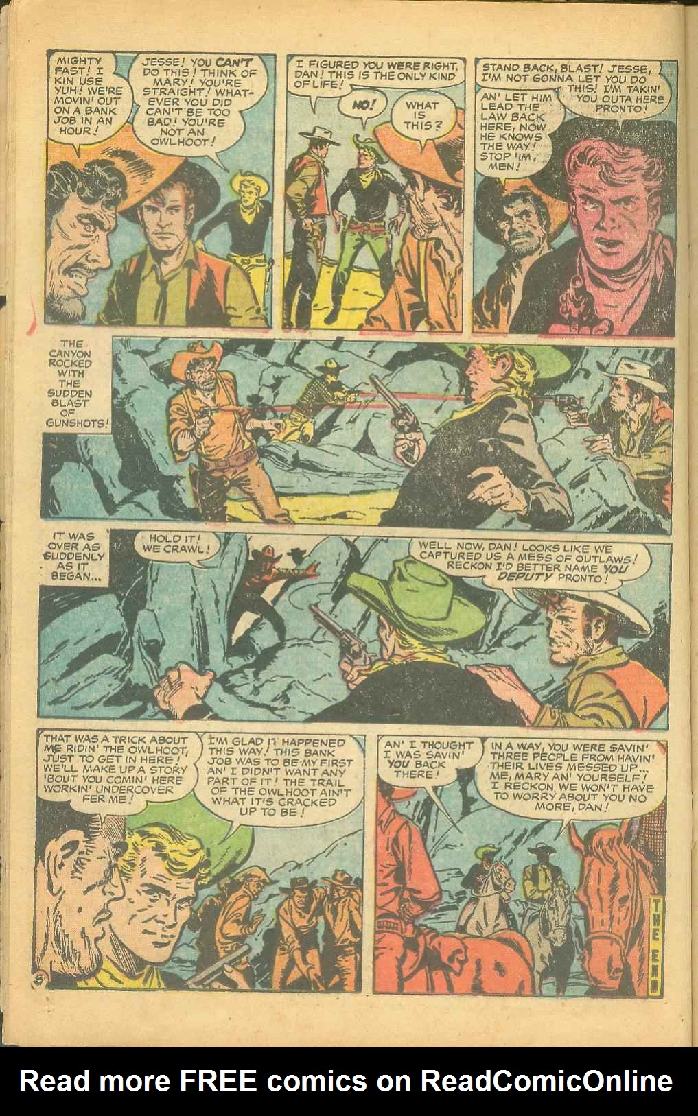 Read online Quick-Trigger Western comic -  Issue #18 - 14