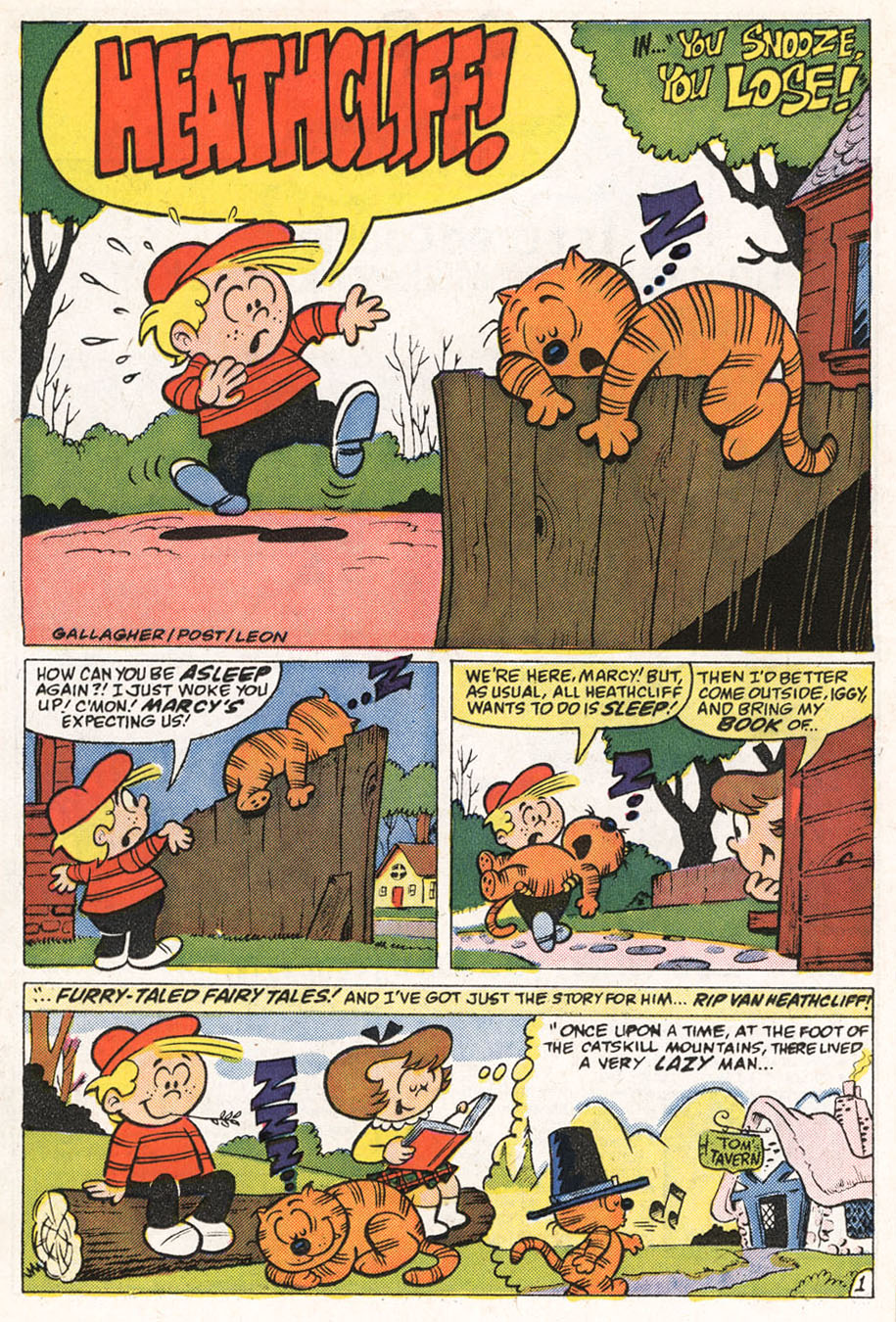 Read online Heathcliff comic -  Issue #18 - 24