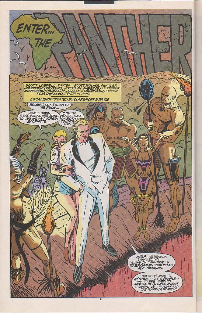 Read online Excalibur (1988) comic -  Issue #59 - 4