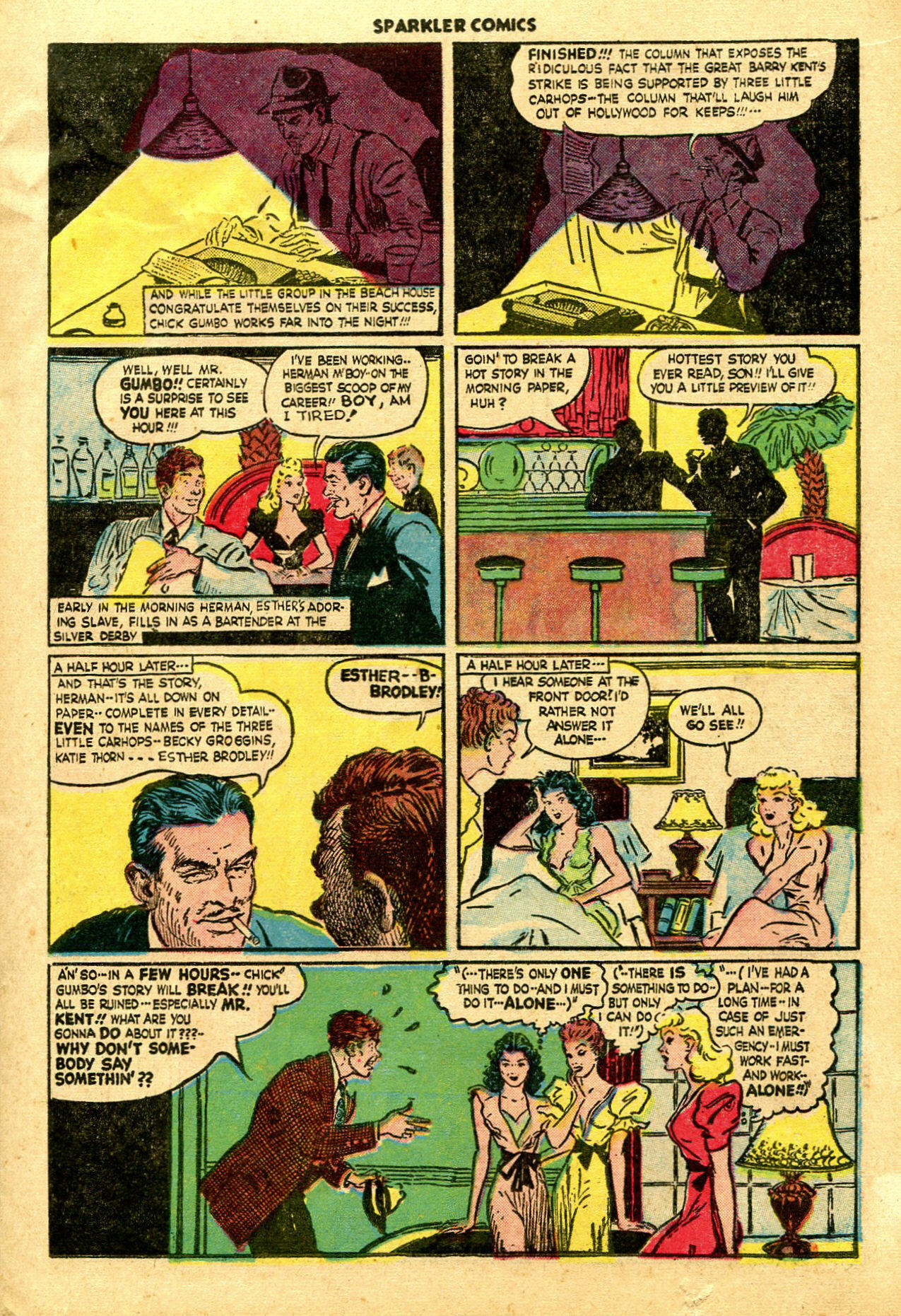 Read online Sparkler Comics comic -  Issue #44 - 23