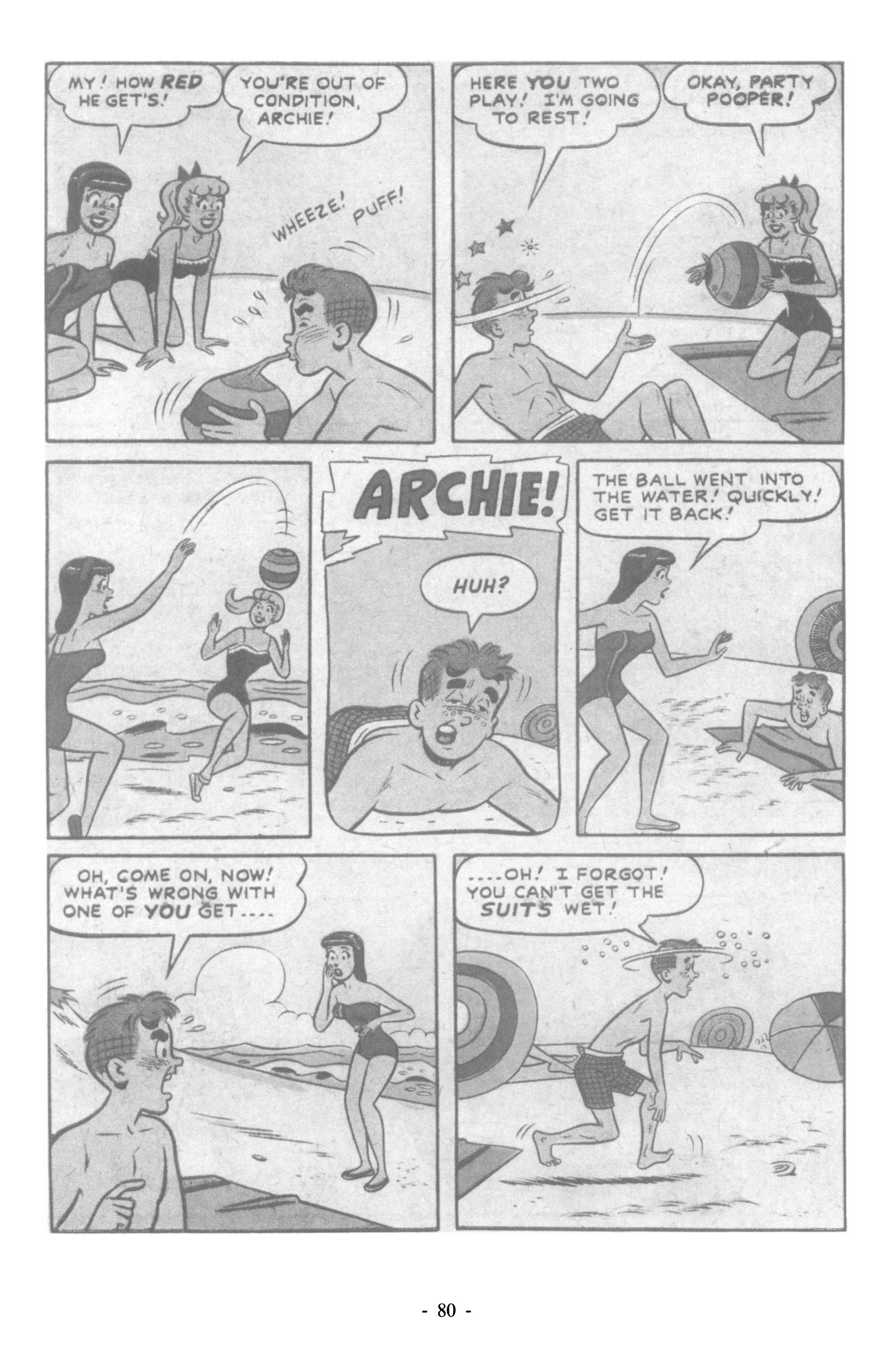 Read online Best of Betty and Veronica Summer Fun comic -  Issue # TPB (Part 1) - 105