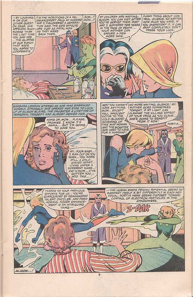 Read online Dazzler (1981) comic -  Issue #42 - 10
