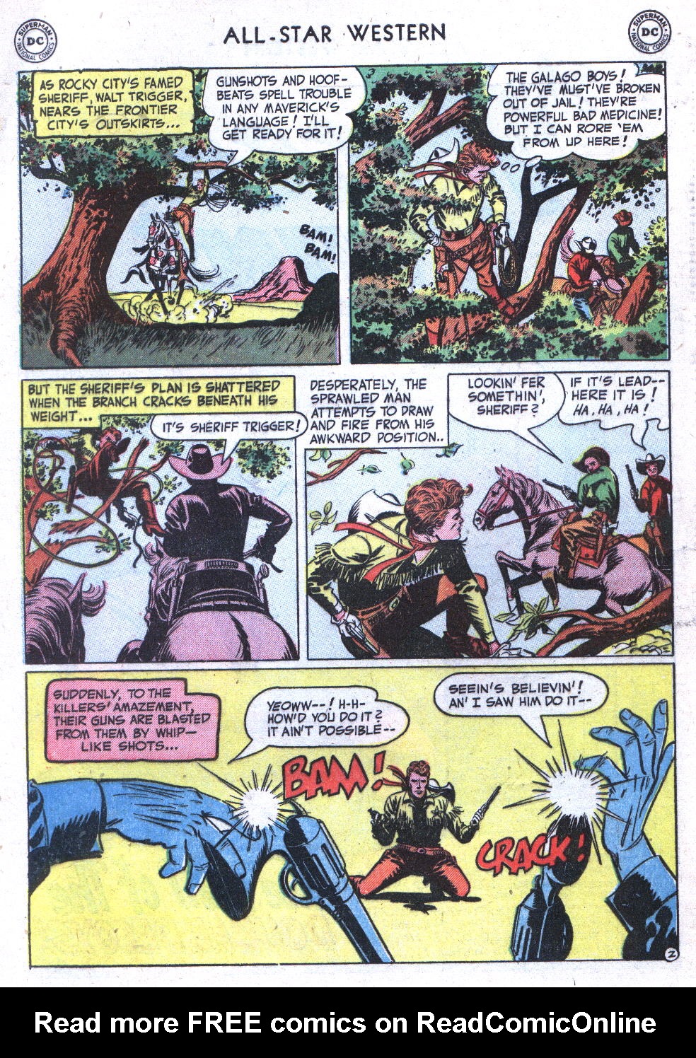 Read online All-Star Western (1951) comic -  Issue #59 - 4