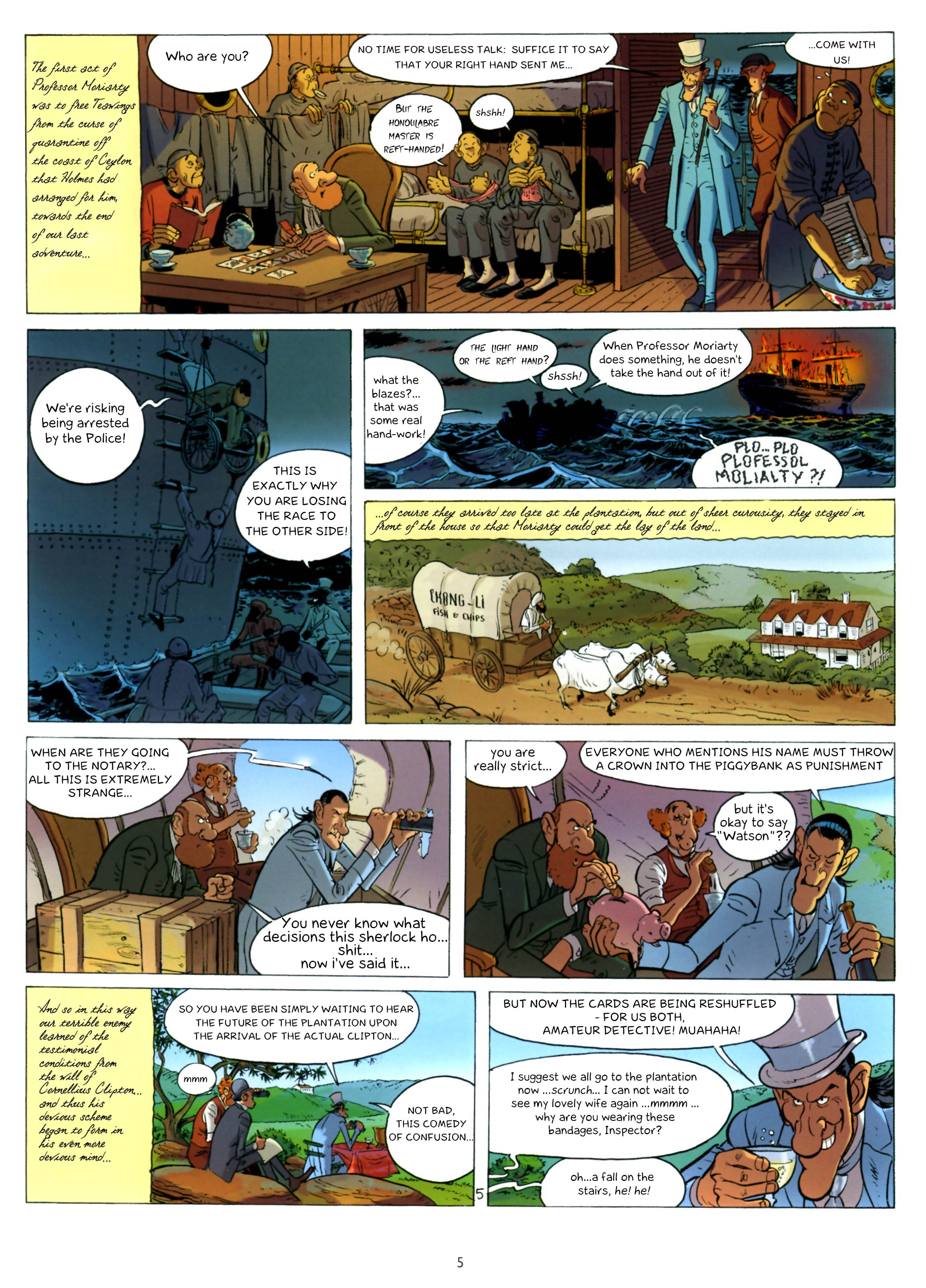 Read online Baker Street (2000) comic -  Issue #4 - 9