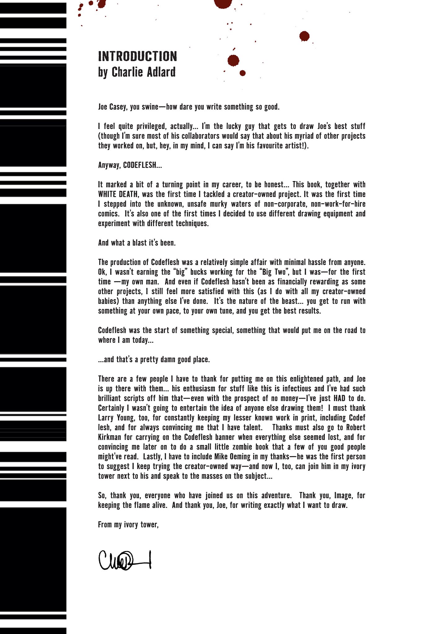 Read online Codeflesh, The Definitive Edition Hardcover comic -  Issue # TPB - 5