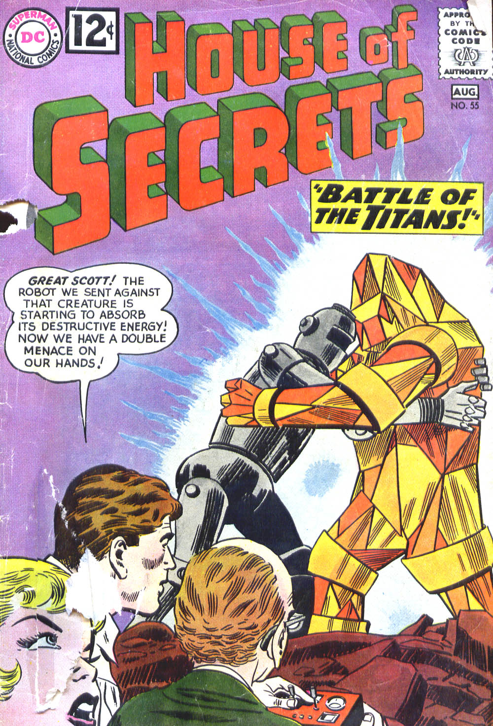 Read online House of Secrets (1956) comic -  Issue #55 - 1