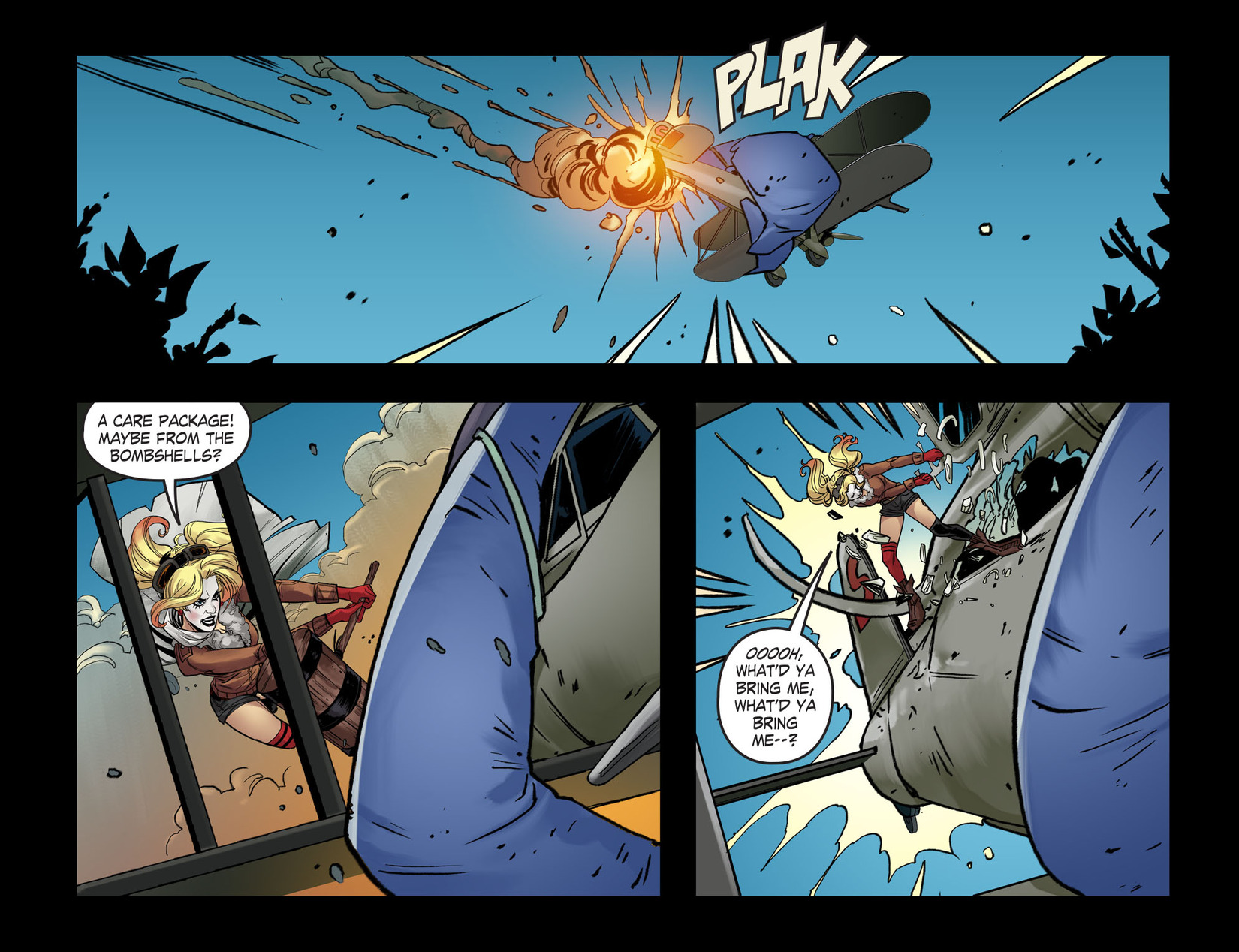 Read online DC Comics: Bombshells comic -  Issue #80 - 21