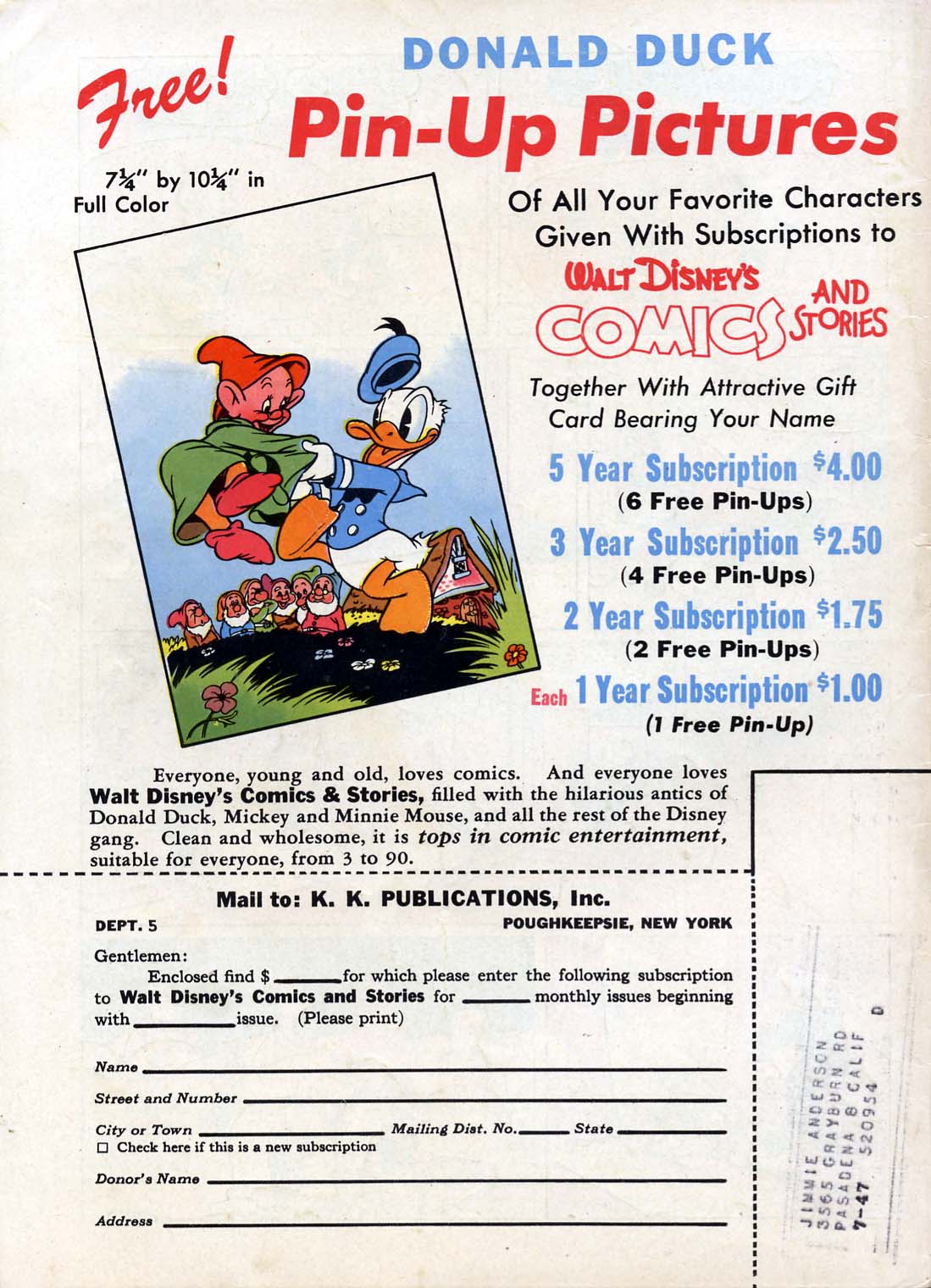 Walt Disney's Comics and Stories issue 80 - Page 51