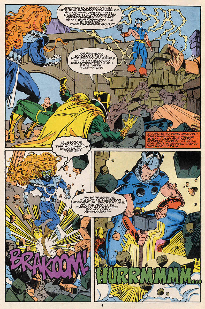 Read online Guardians of the Galaxy (1990) comic -  Issue #43 - 3