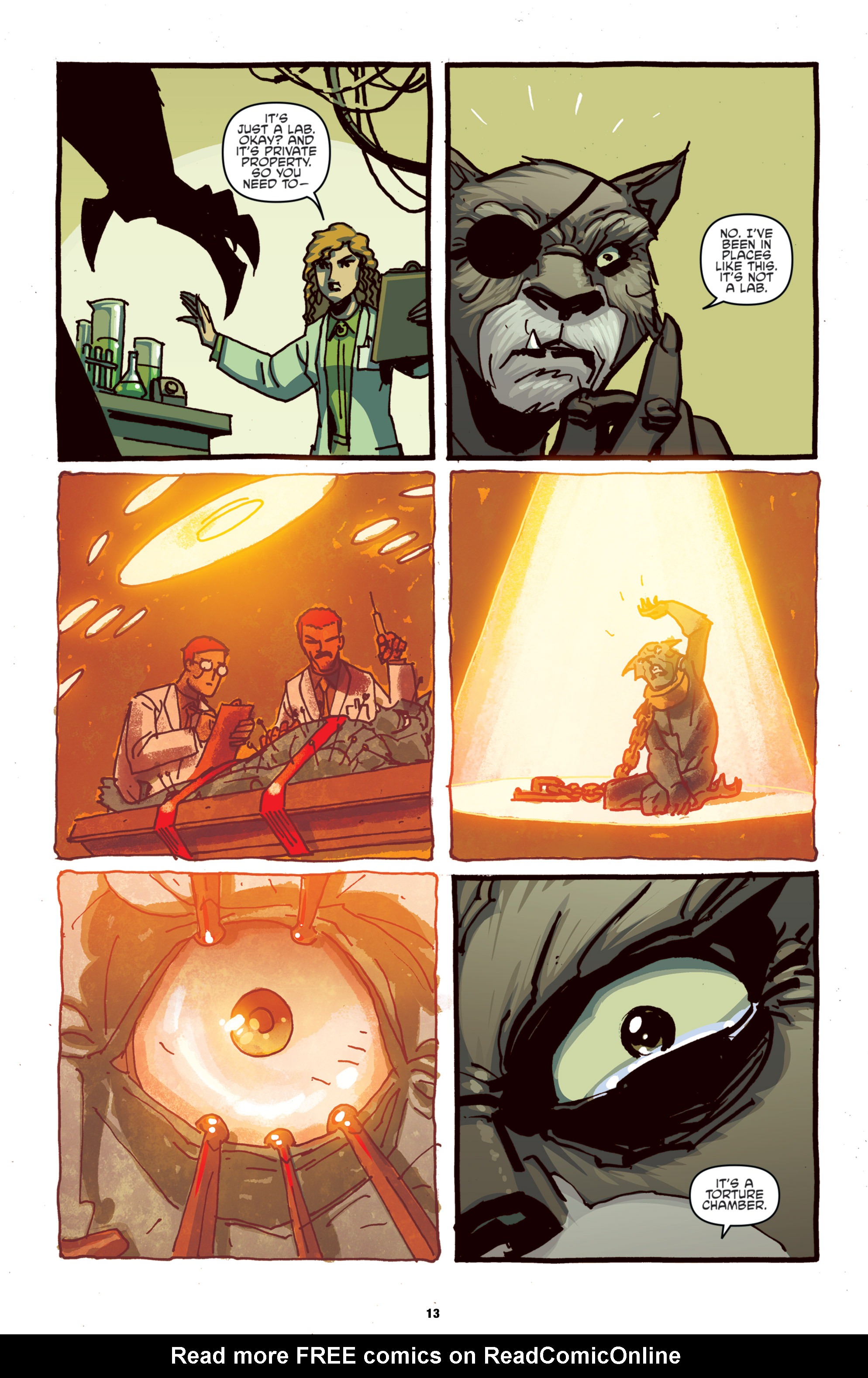 Read online Teenage Mutant Ninja Turtles: Mutanimals comic -  Issue #1 - 15