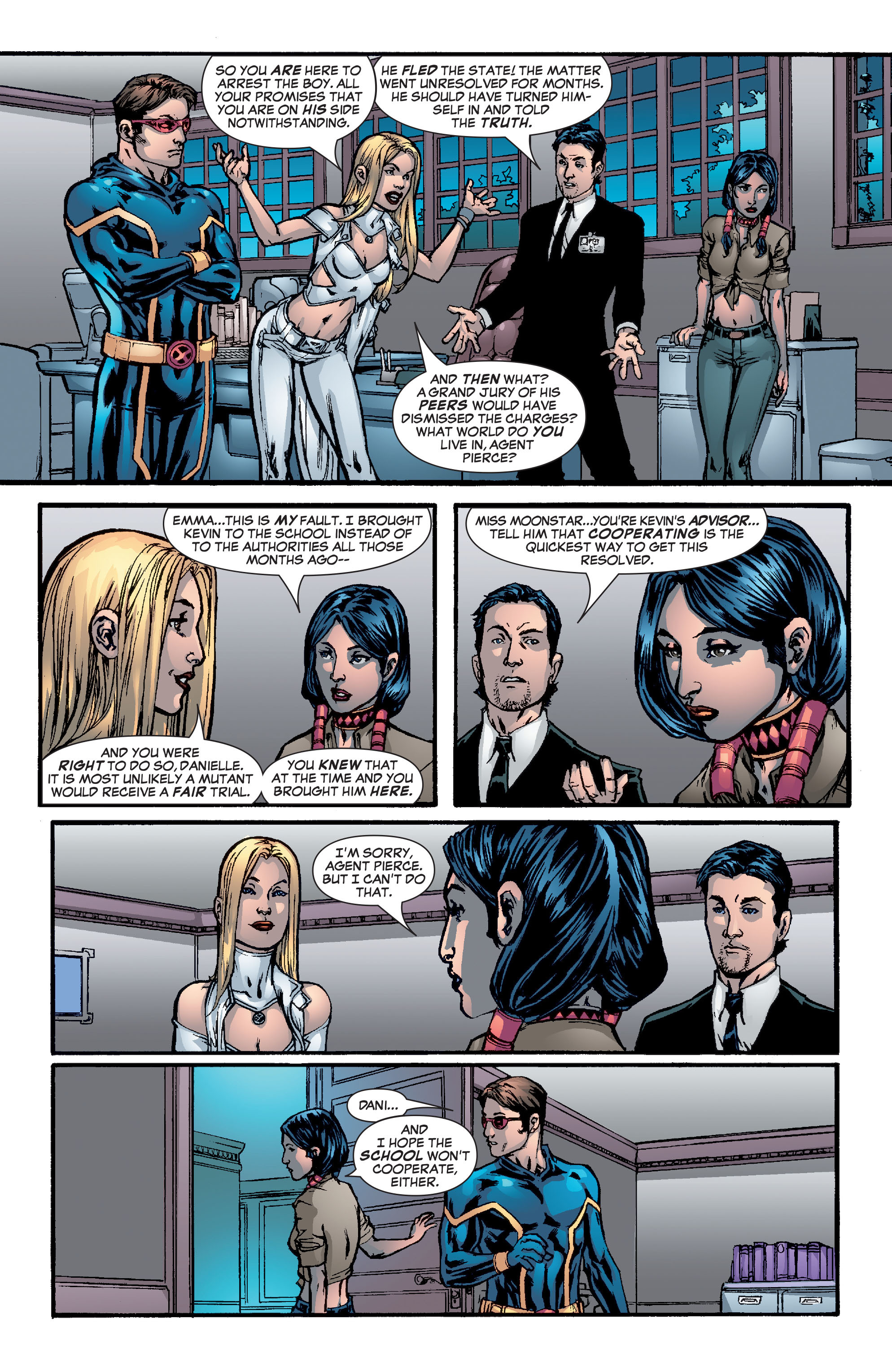 Read online New X-Men (2004) comic -  Issue #5 - 7