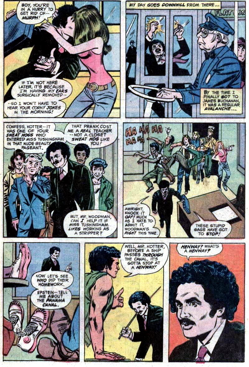 Read online Welcome Back, Kotter comic -  Issue #2 - 4