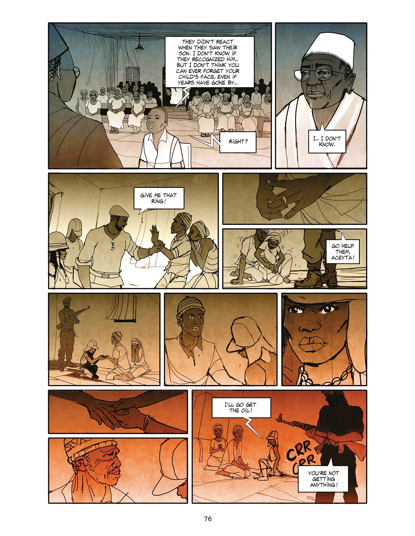 Read online Tamba, Child Soldier comic -  Issue # TPB - 77