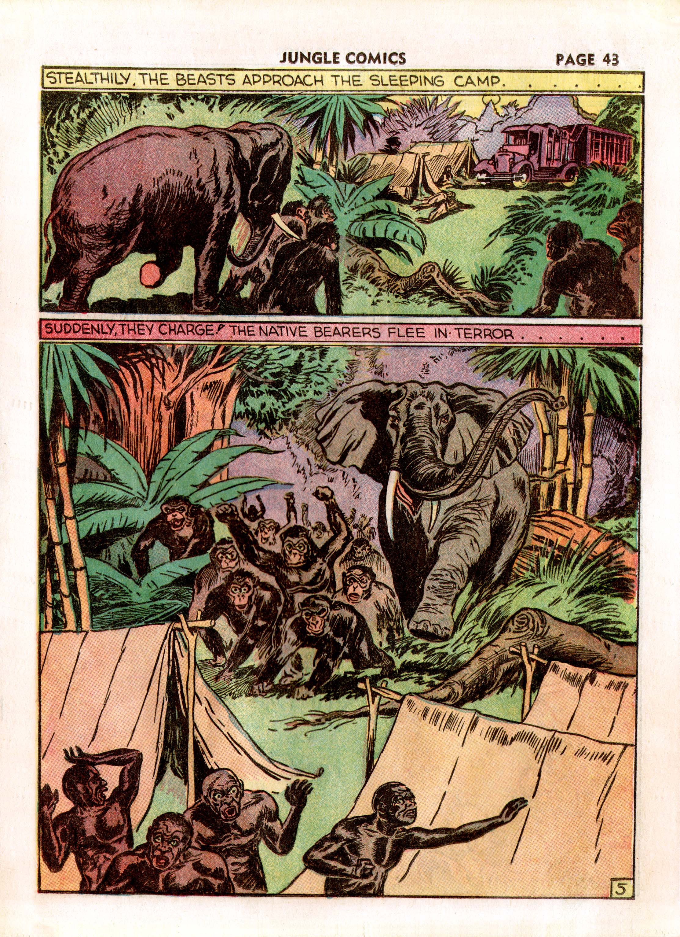 Read online Jungle Comics comic -  Issue #3 - 45
