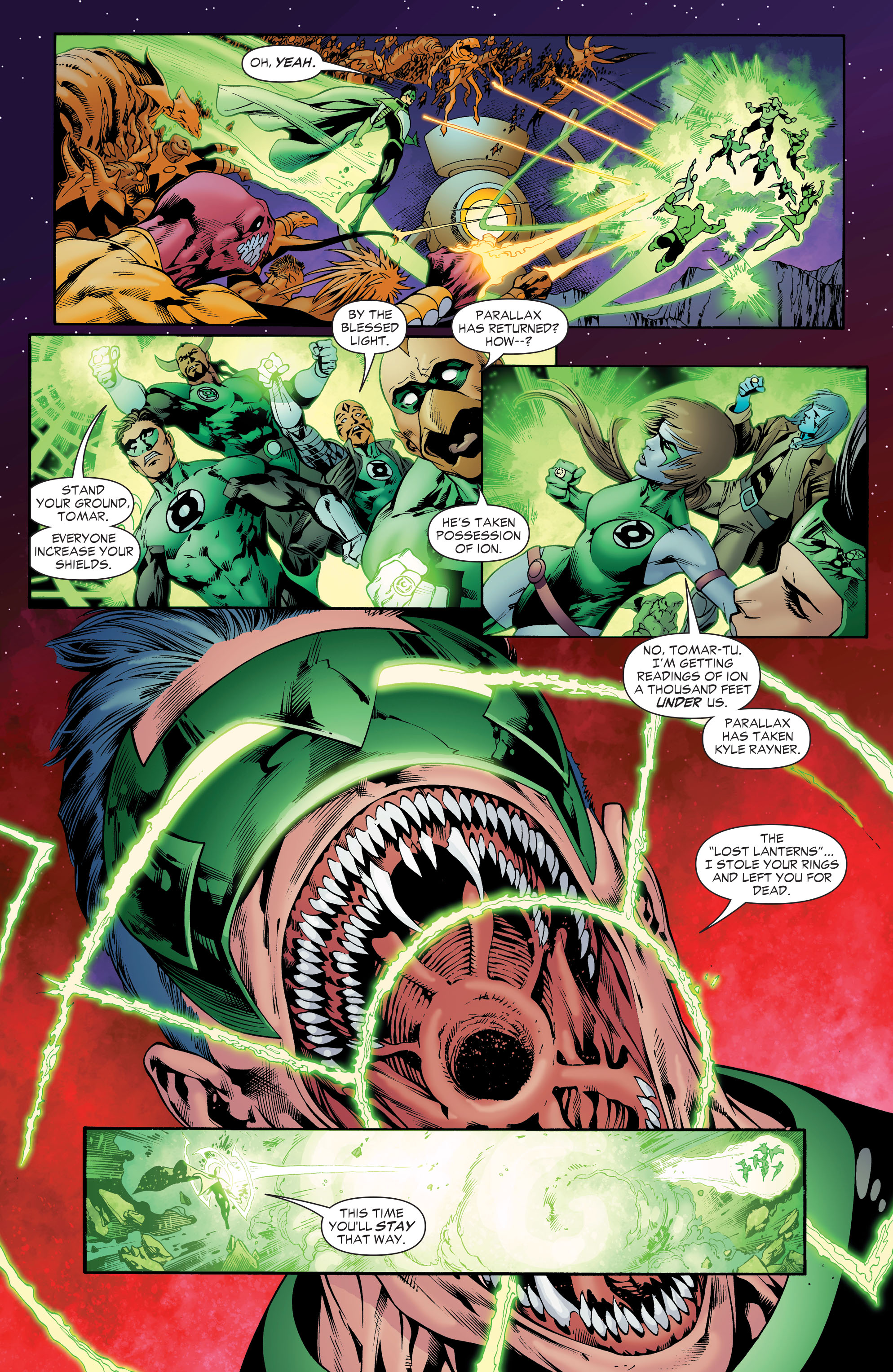 Read online Green Lantern by Geoff Johns comic -  Issue # TPB 3 (Part 2) - 32