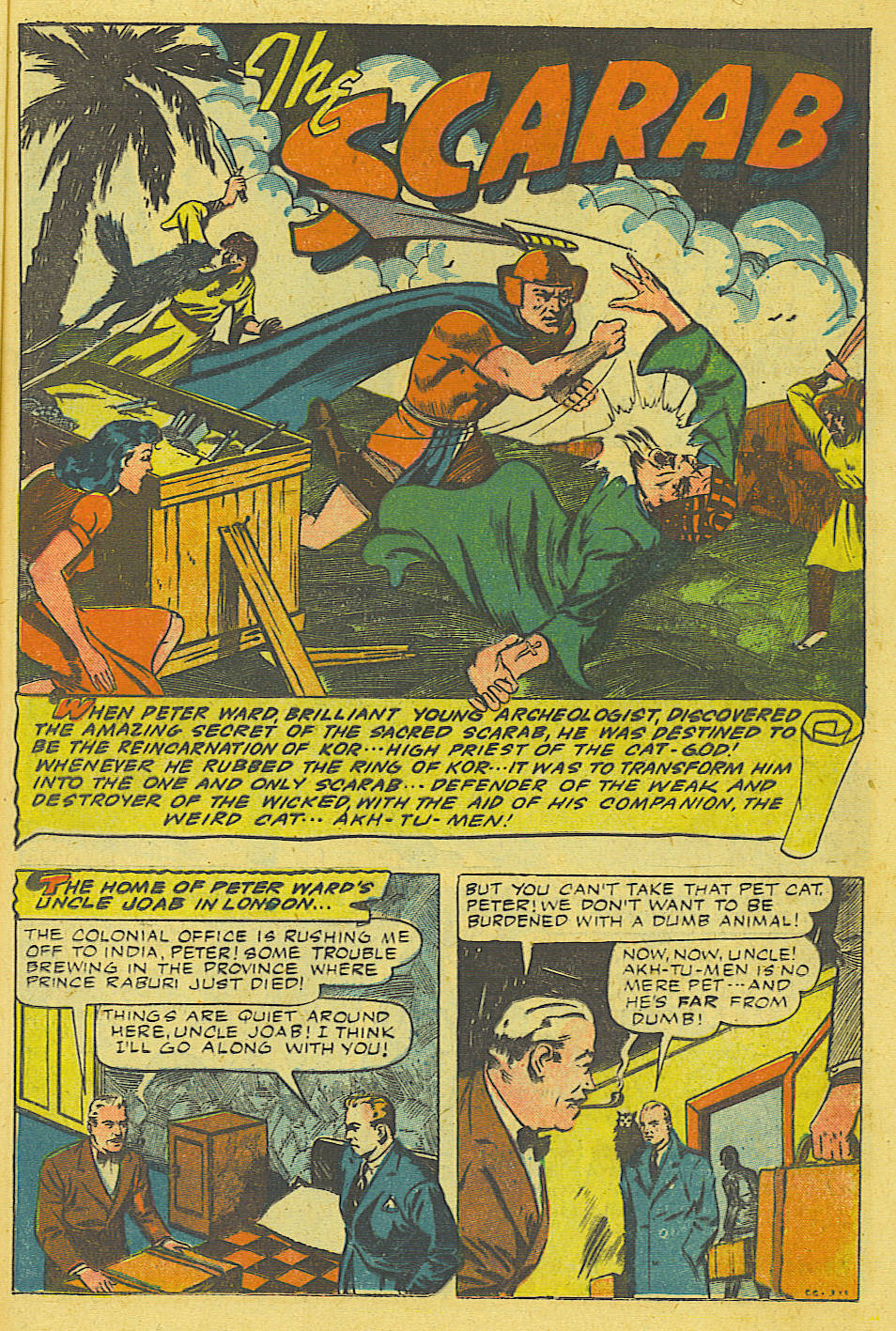 Read online Exciting Comics comic -  Issue #47 - 23