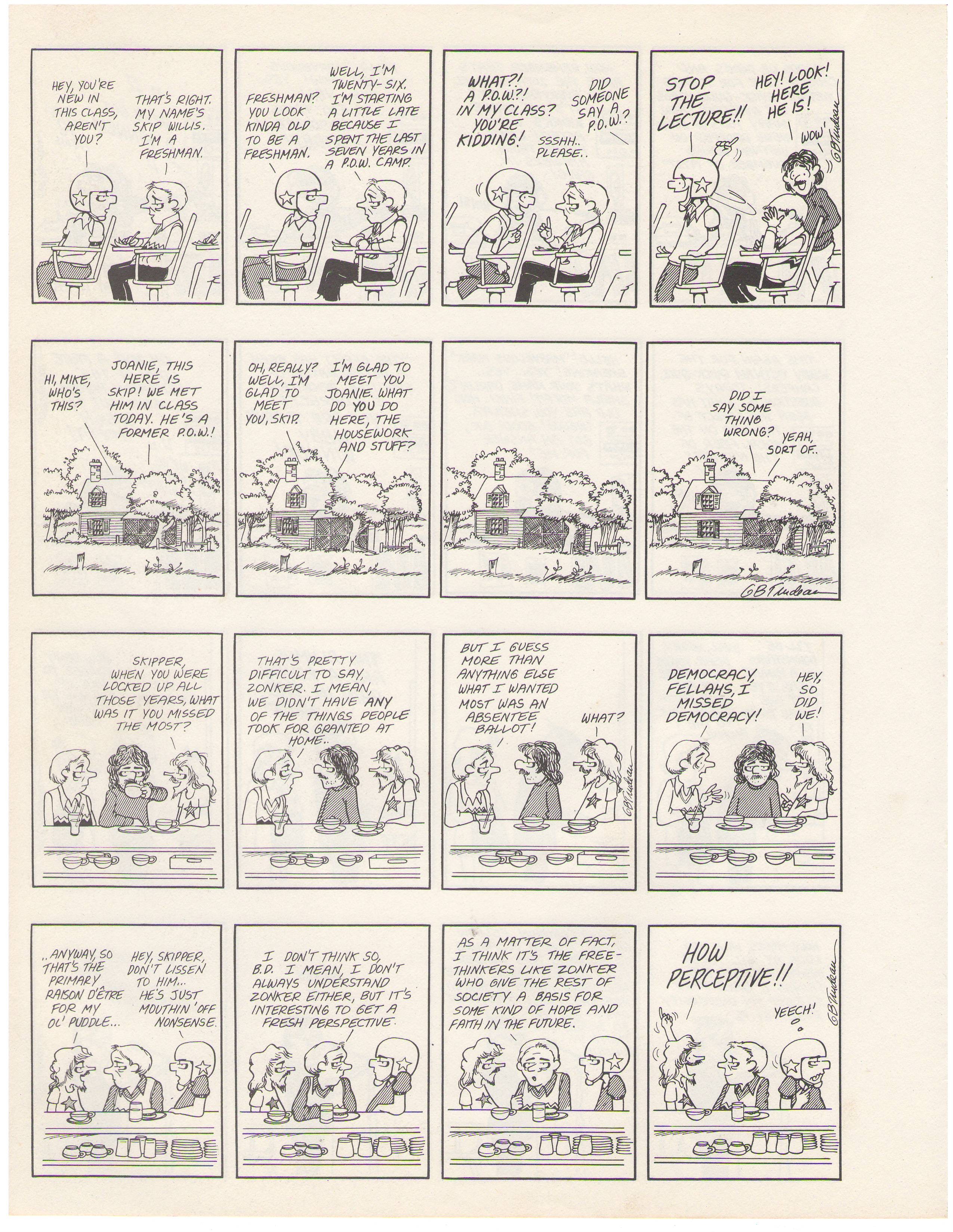 Read online The Doonesbury Chronicles comic -  Issue # TPB (Part 1) - 78