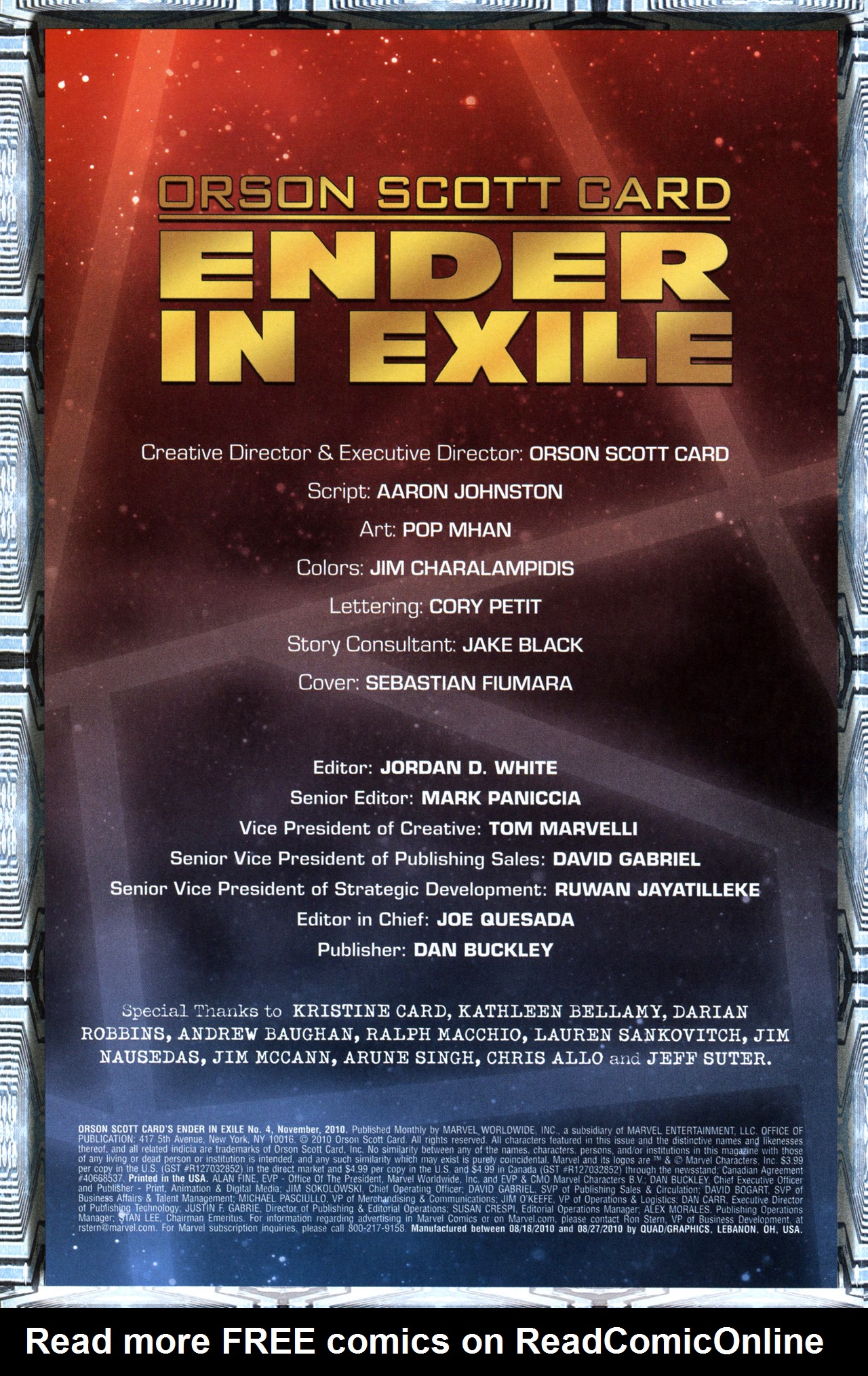 Read online Ender in Exile comic -  Issue #4 - 2