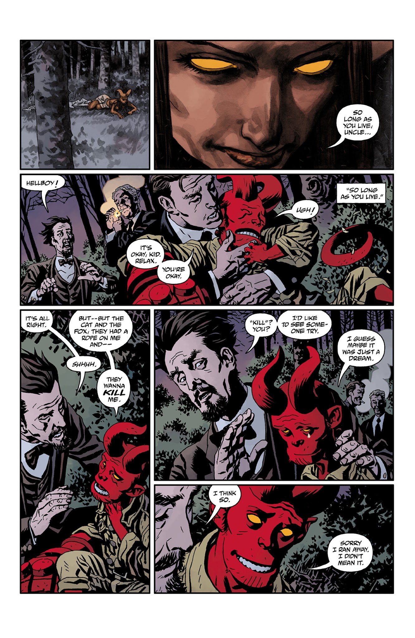 Read online Hellboy: The Midnight Circus comic -  Issue # TPB - 56