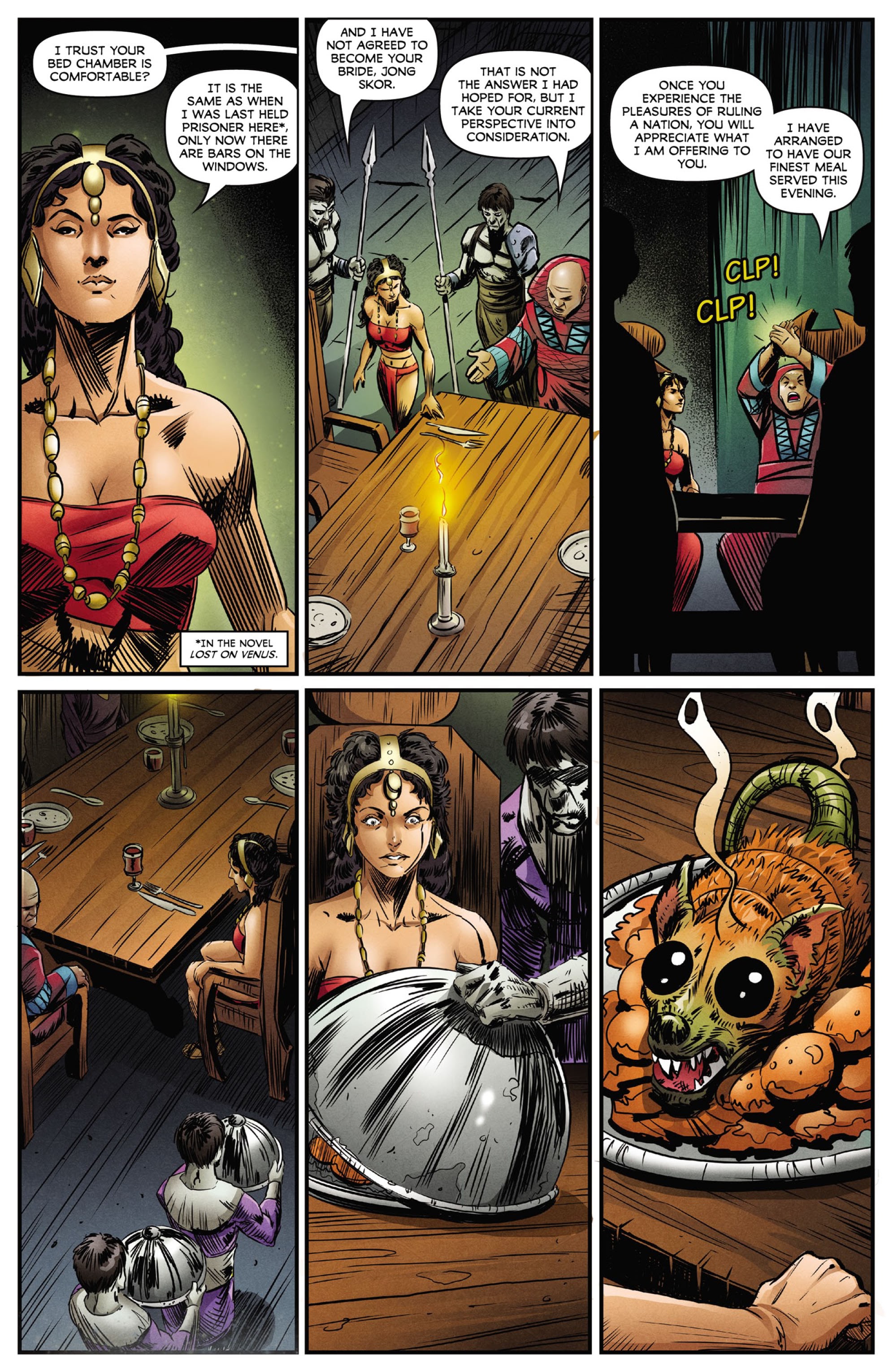 Read online ERB Carson of Venus: Realm of the Dead comic -  Issue #2 - 4