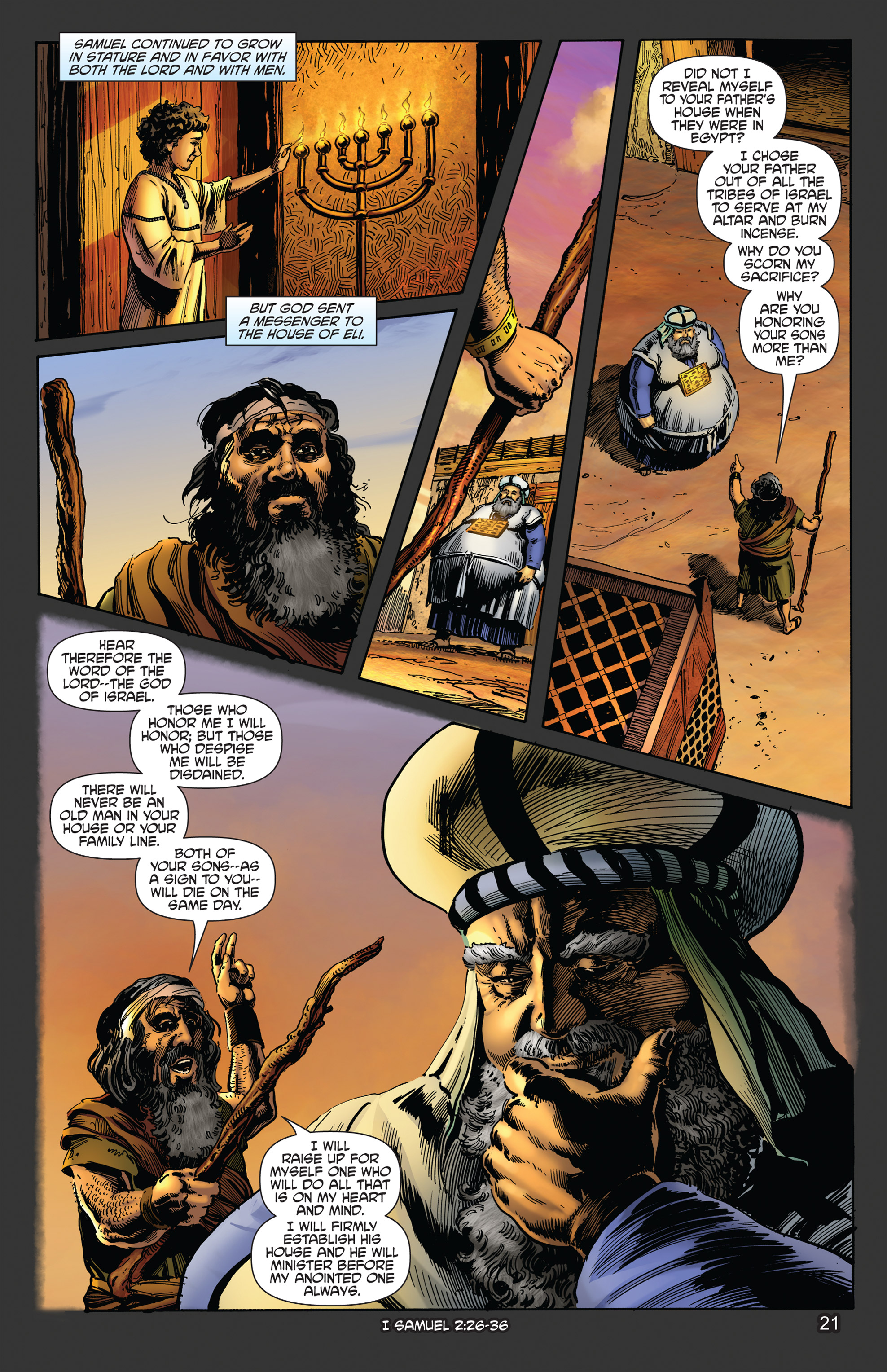 Read online The Kingstone Bible comic -  Issue #5 - 26