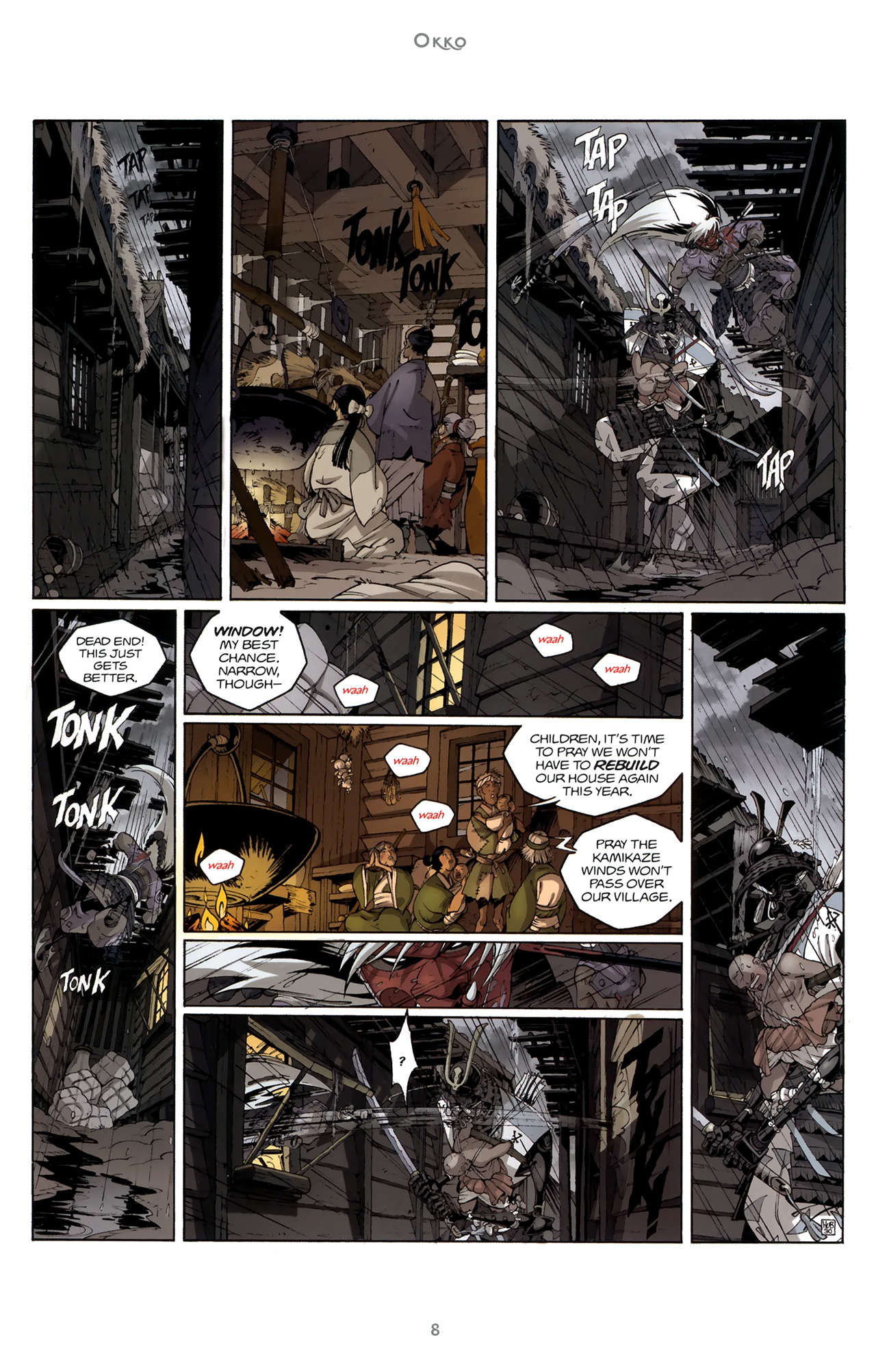 Read online Okko: The Cycle of Air comic -  Issue #4 - 8