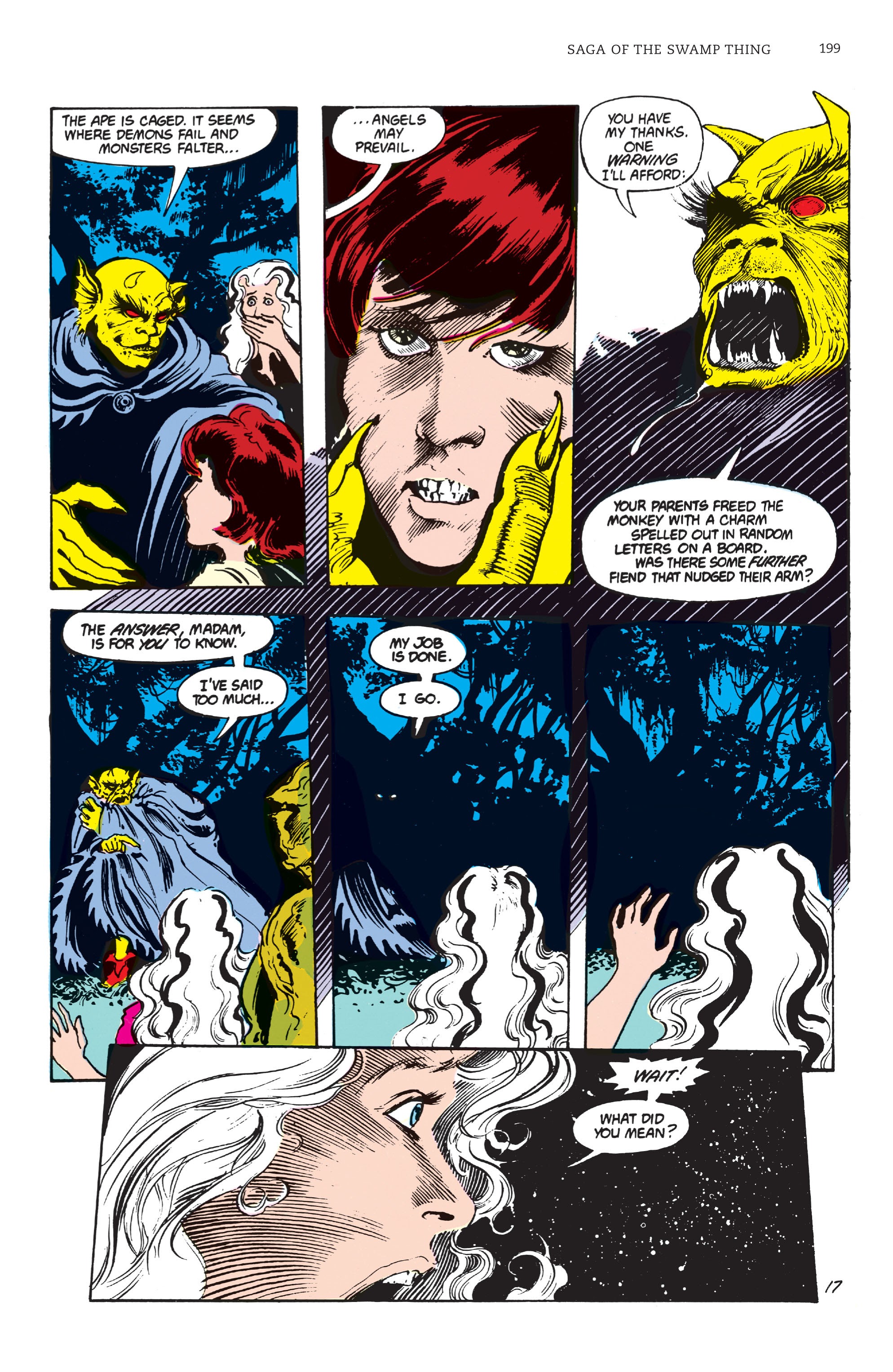 Read online Saga of the Swamp Thing comic -  Issue # TPB 1 (Part 2) - 94