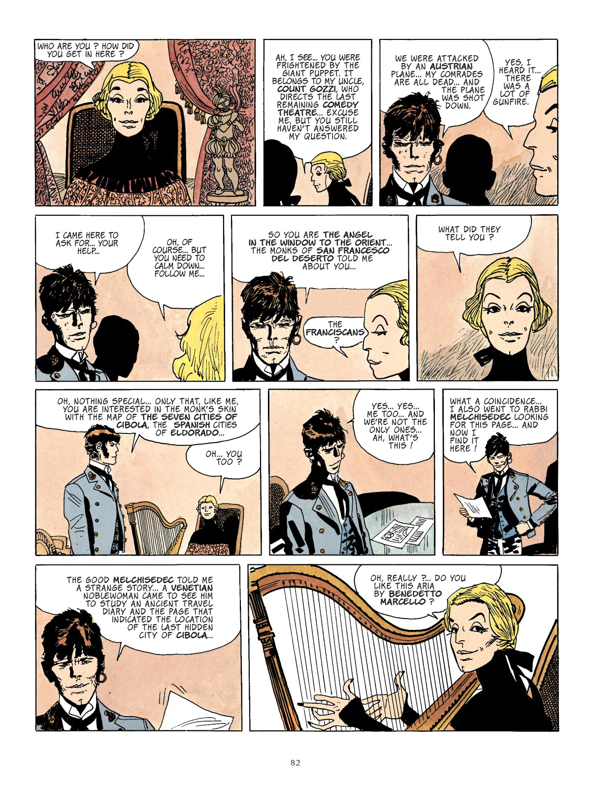 Read online Corto Maltese comic -  Issue # TPB 6 - 77