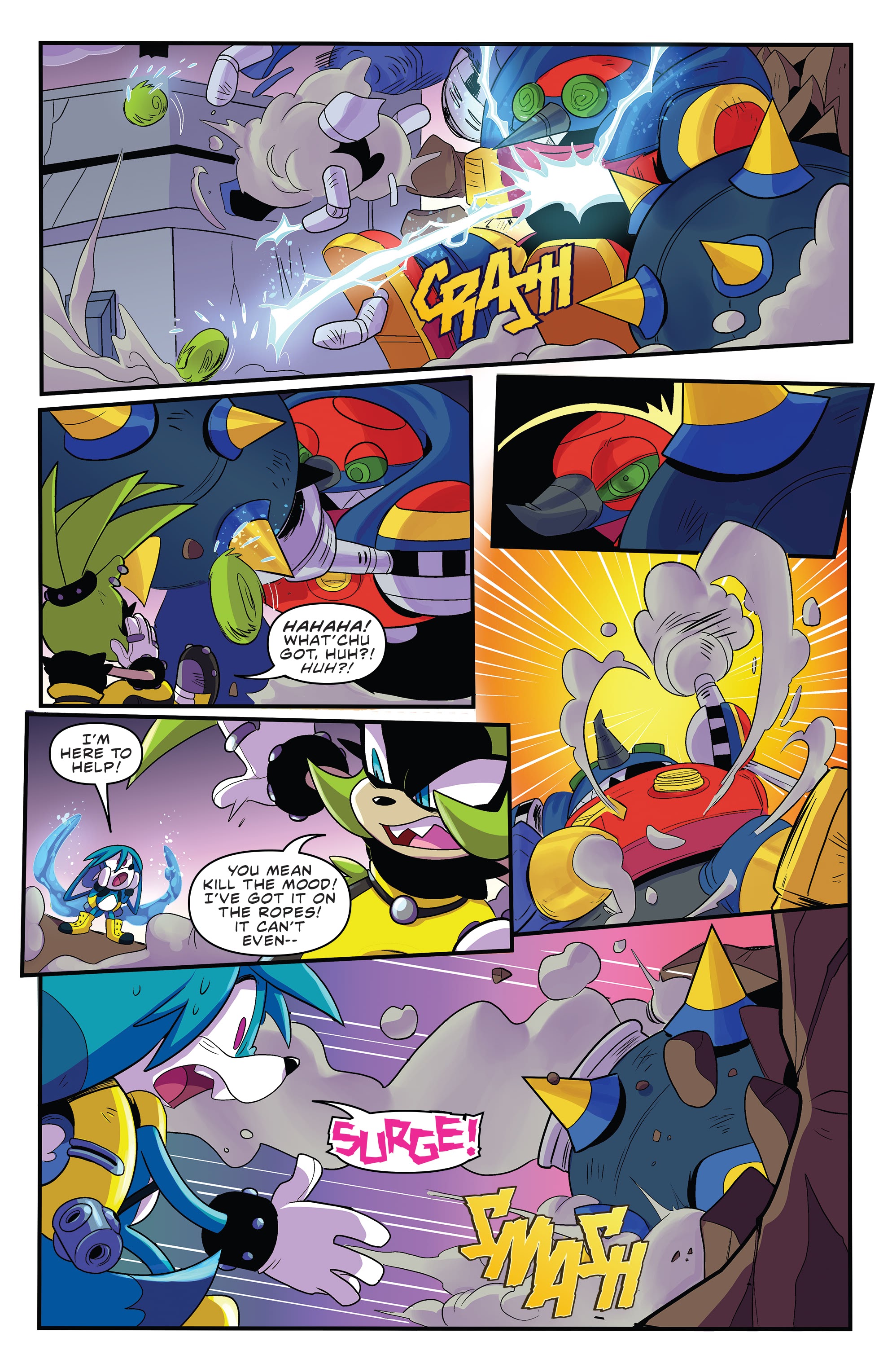 Read online Sonic the Hedgehog: Imposter Syndrome comic -  Issue #2 - 16