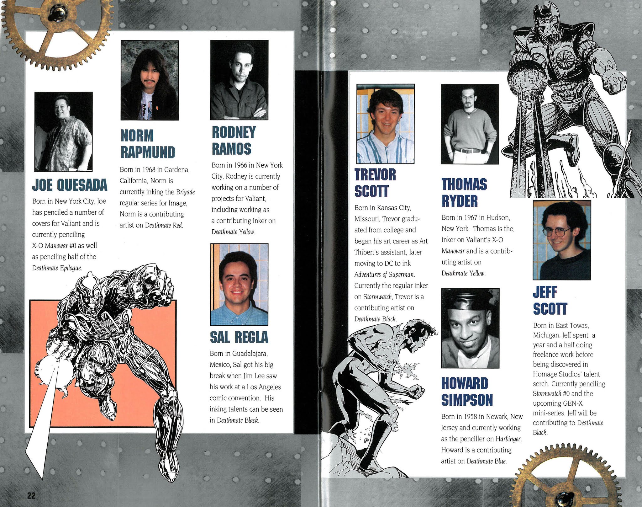 Read online Deathmate comic -  Issue # Tourbook - 20