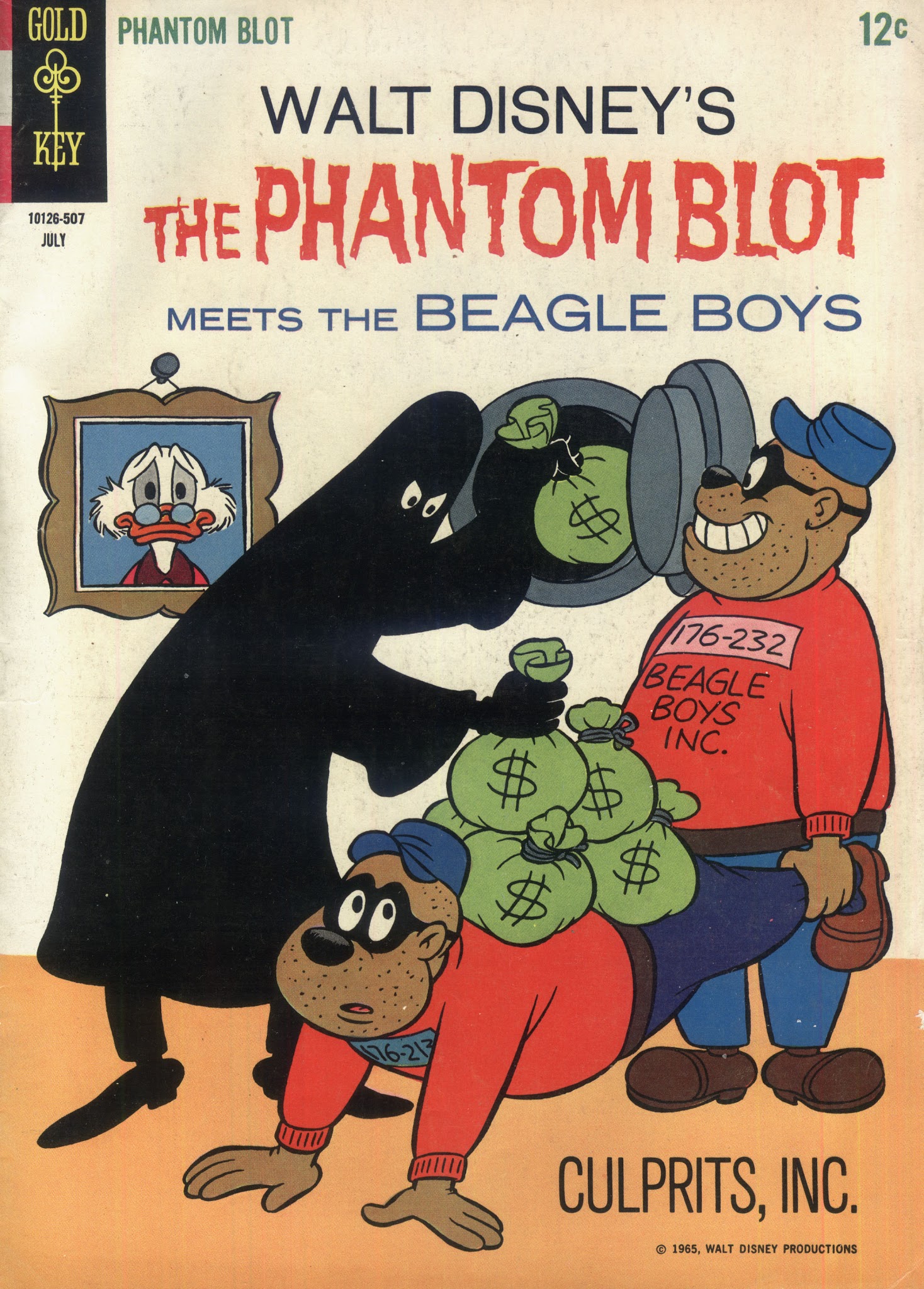 Read online Walt Disney's The Phantom Blot comic -  Issue #3 - 1