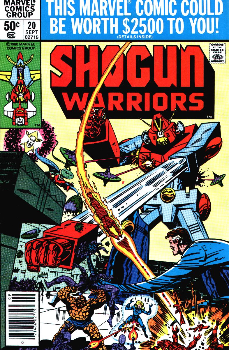 Read online Shogun Warriors comic -  Issue #20 - 1