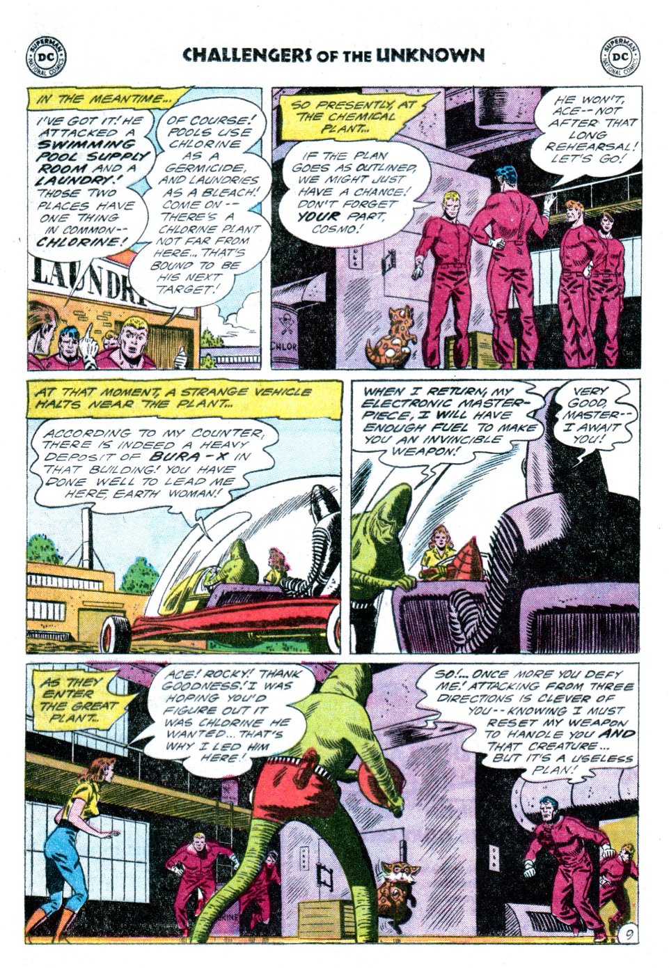 Read online Challengers of the Unknown (1958) comic -  Issue #25 - 26